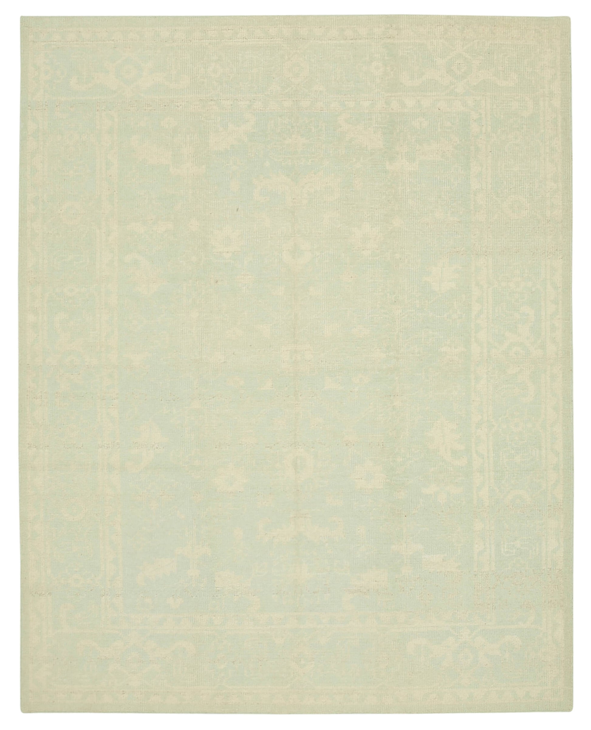 8x10 Beige Oushak Rug - 38627