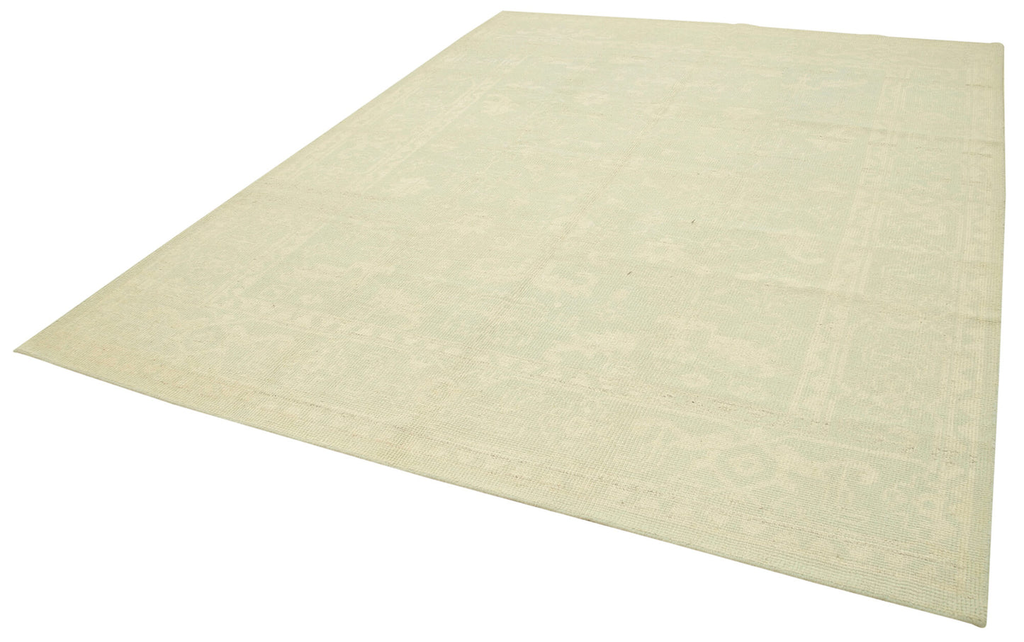 8x10 Beige Oushak Rug - 38627