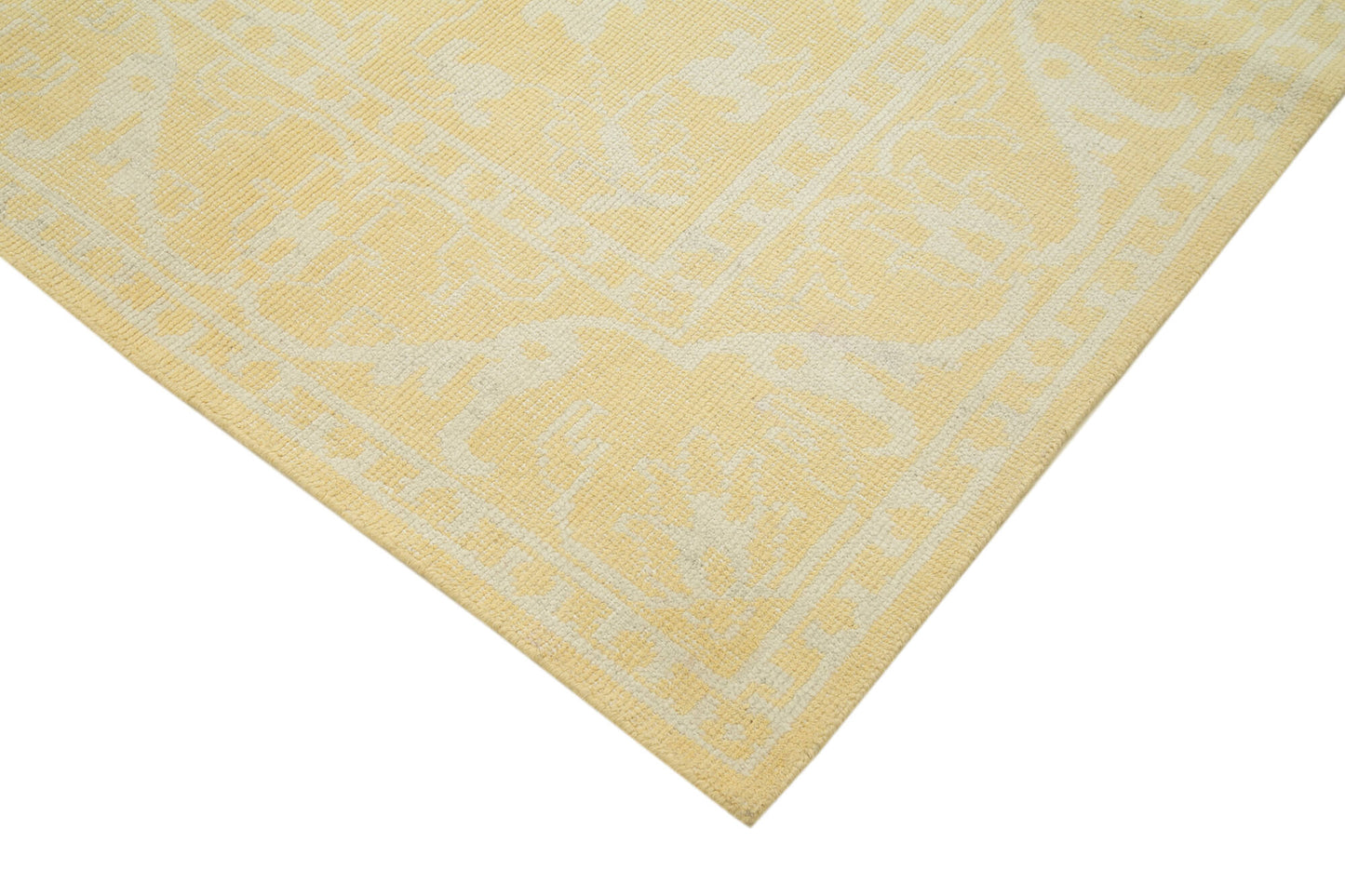 8x10 Yellow Oushak Rug - 38629