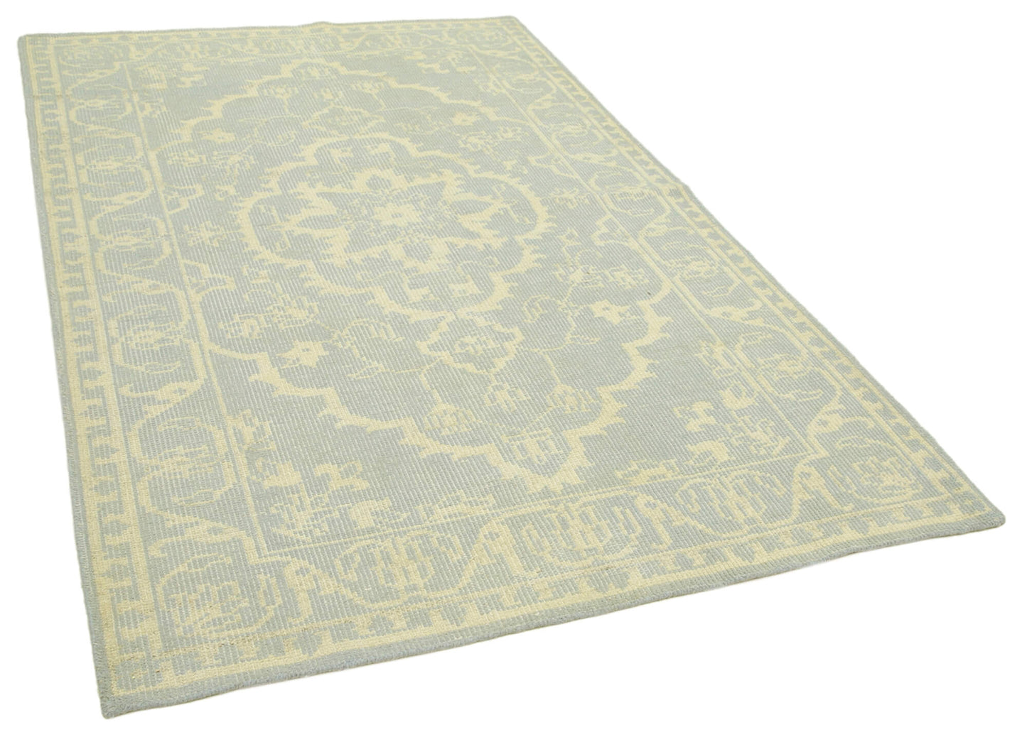 5x8 Beige Oushak Rug - 38632