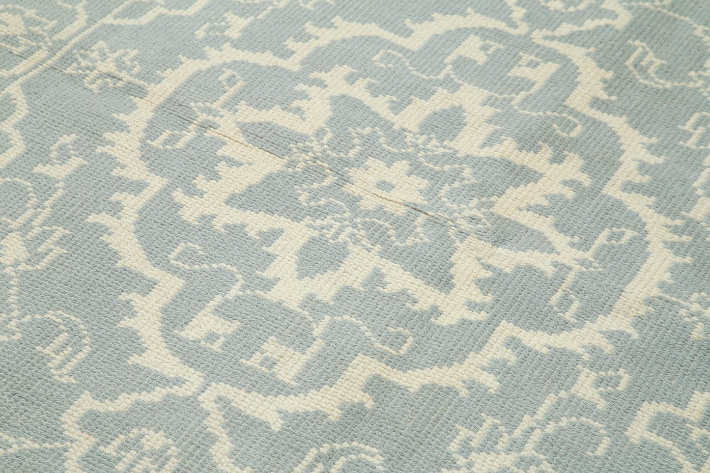 5x8 Beige Oushak Rug - 38634