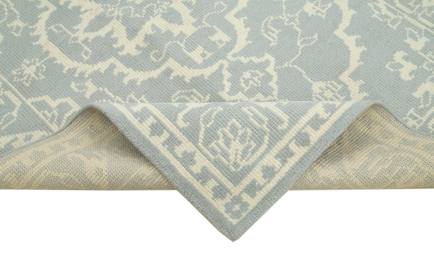 5x8 Beige Oushak Rug - 38634