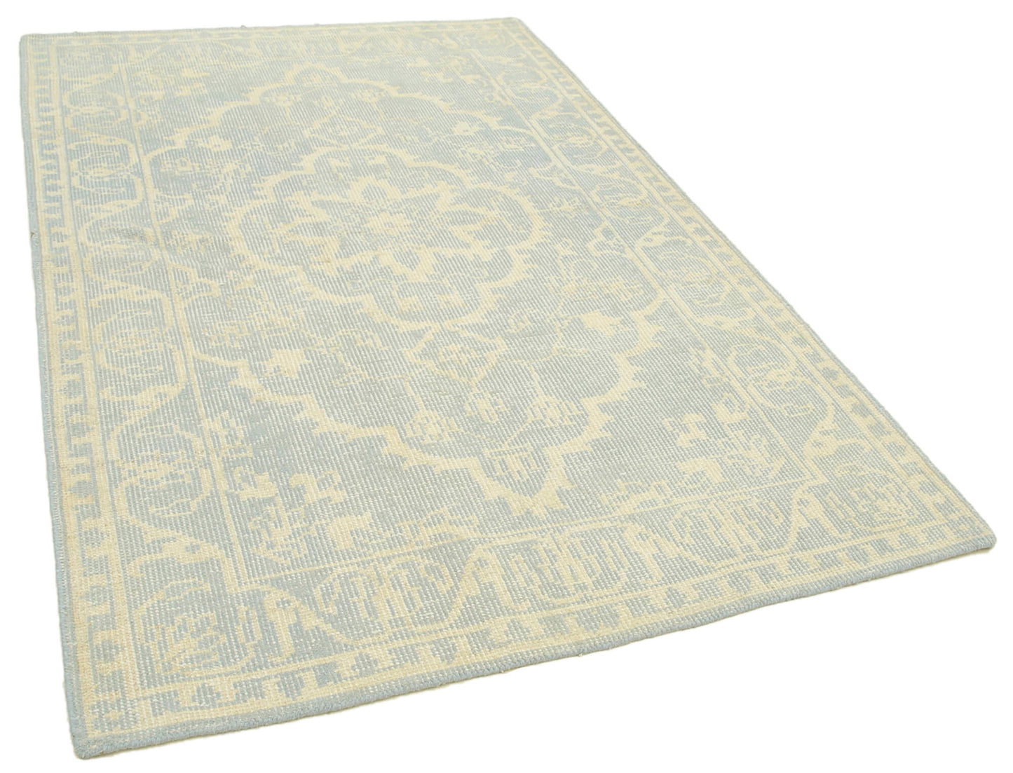 5x8 Beige Oushak Rug - 38635