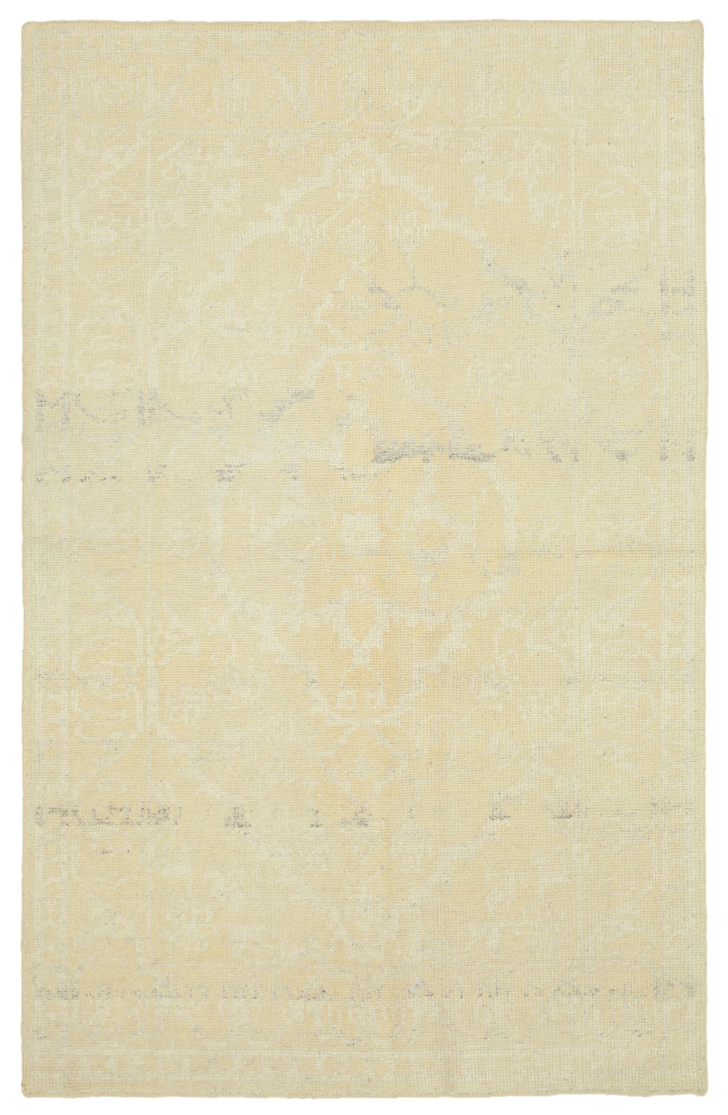 5x8 Yellow Oushak Rug - 38637