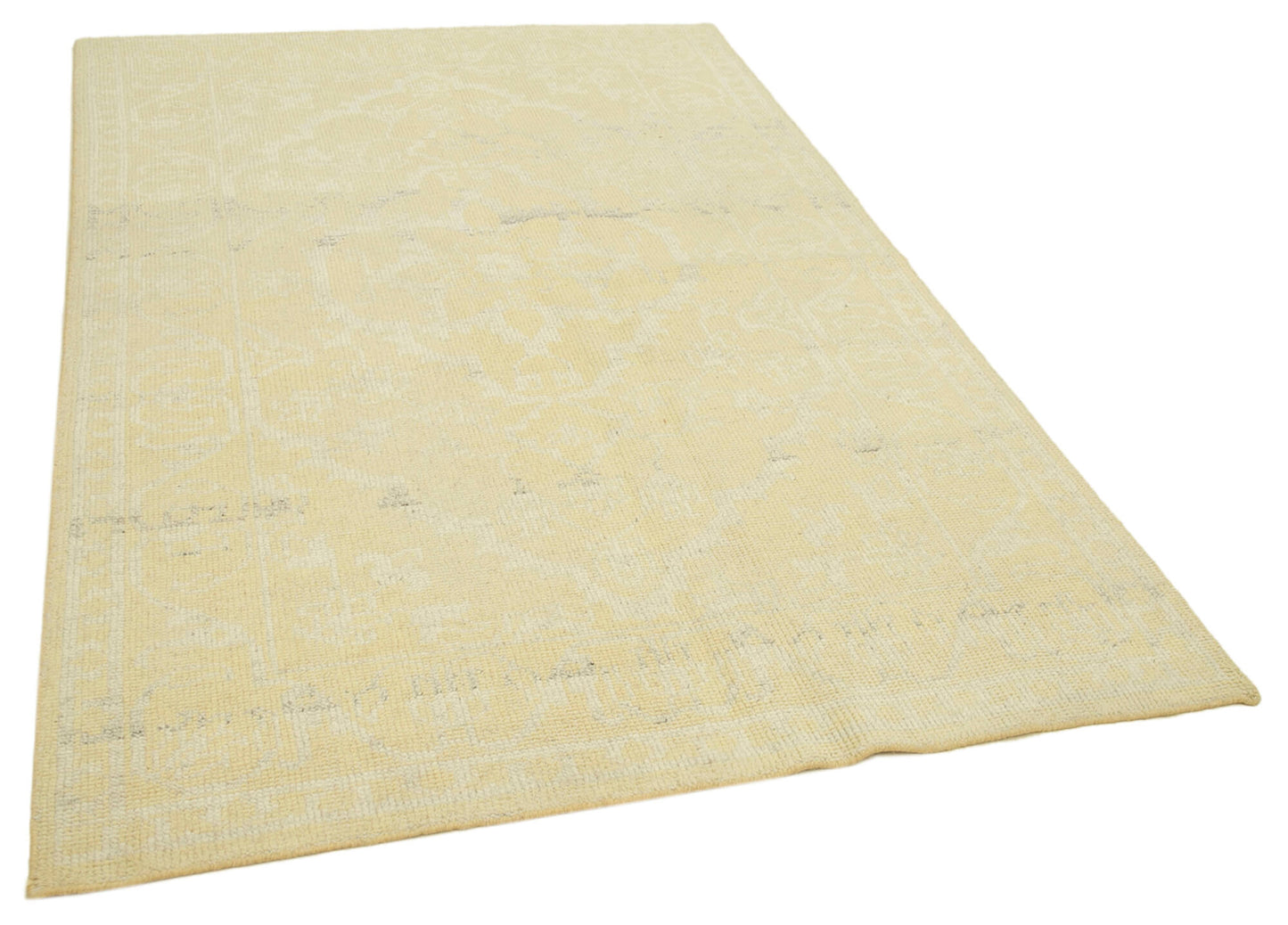 5x8 Yellow Oushak Rug - 38637