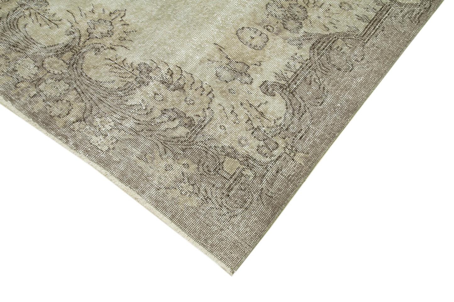 5x8 Beige Overdyed Rug - 39328