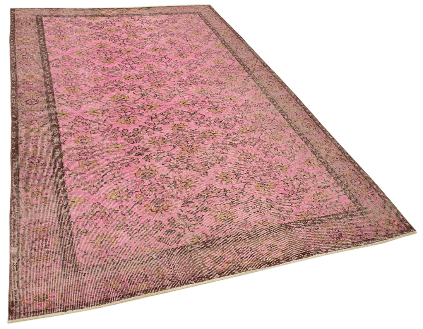 5x8 Pink Overdyed Rug - 39332