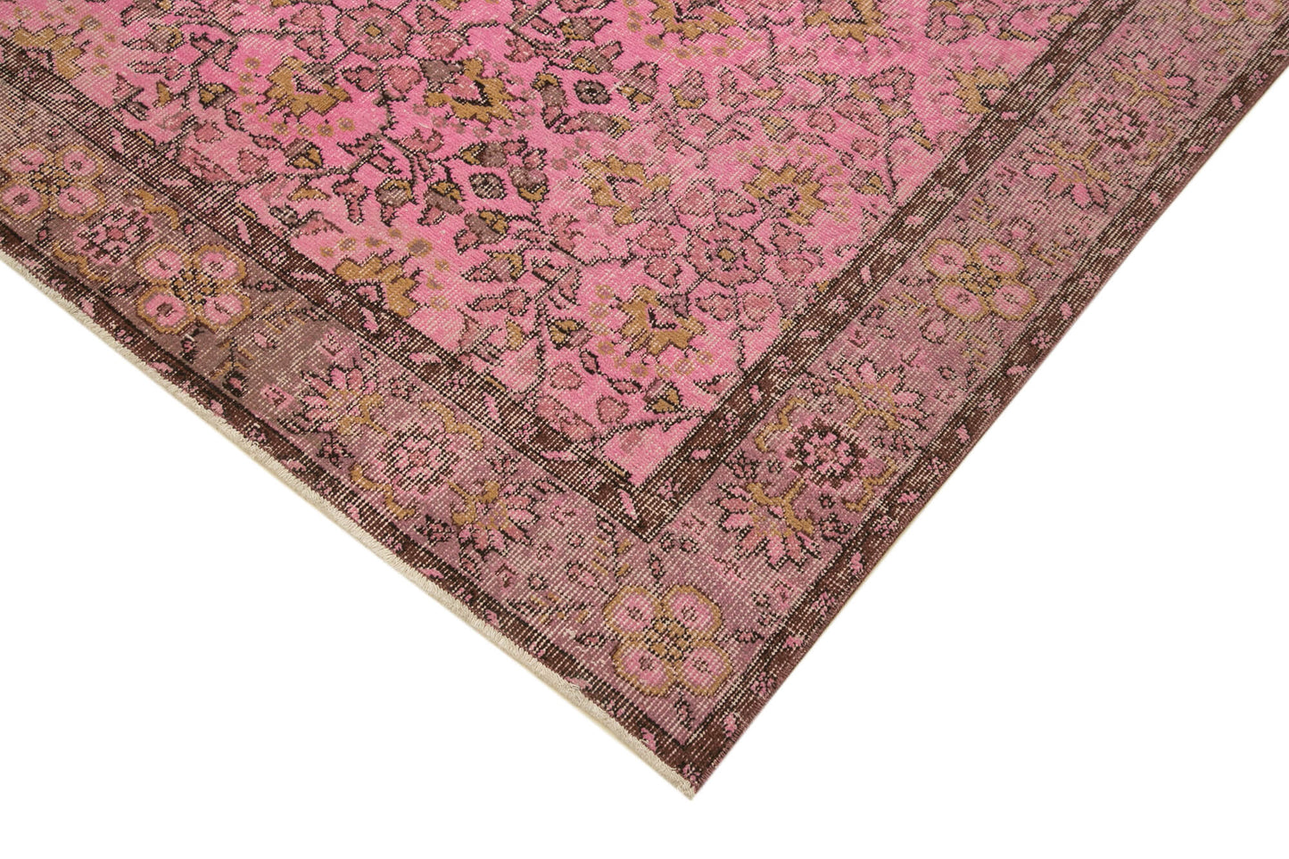 5x8 Pink Overdyed Rug - 39332