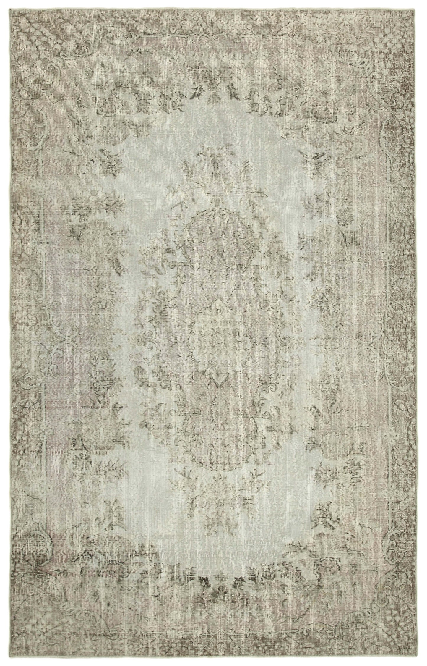 6x10 Grey Overdyed Rug - 39348