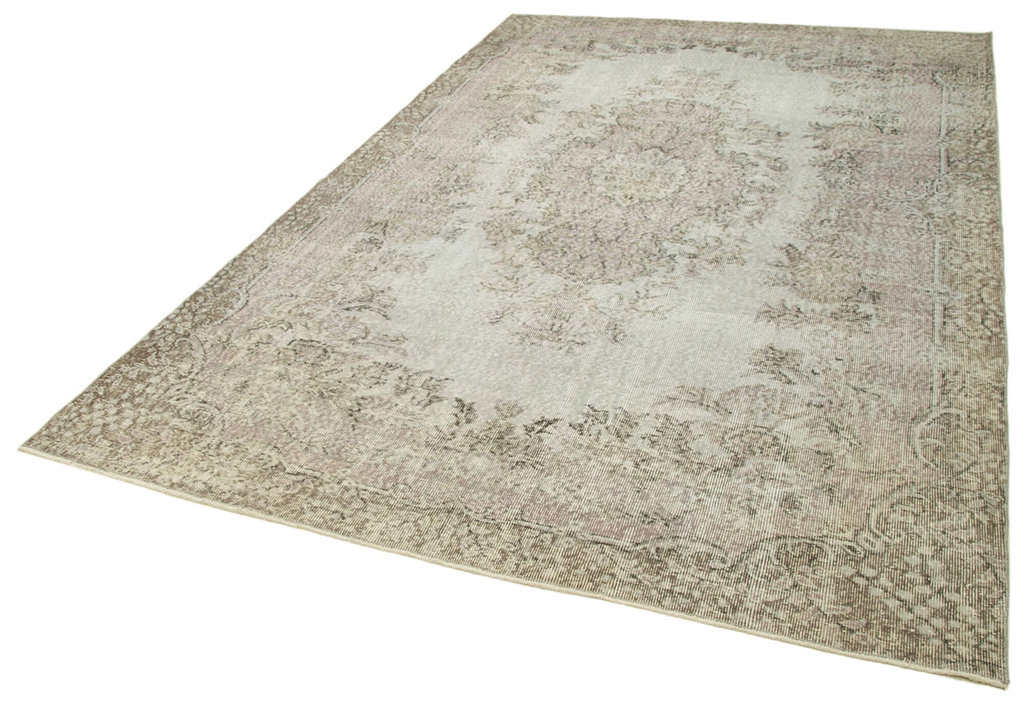 6x10 Grey Overdyed Rug - 39348