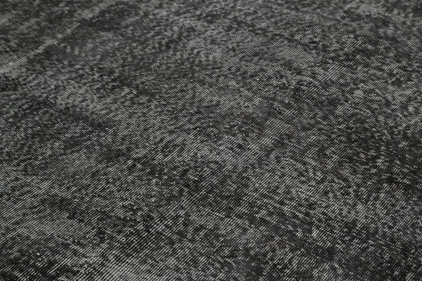 6x10 Black Overdyed Rug - 39351