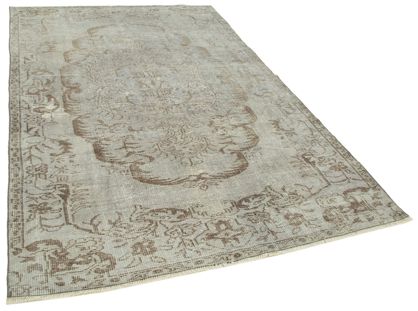 6x9 Grey Overdyed Rug - 39359