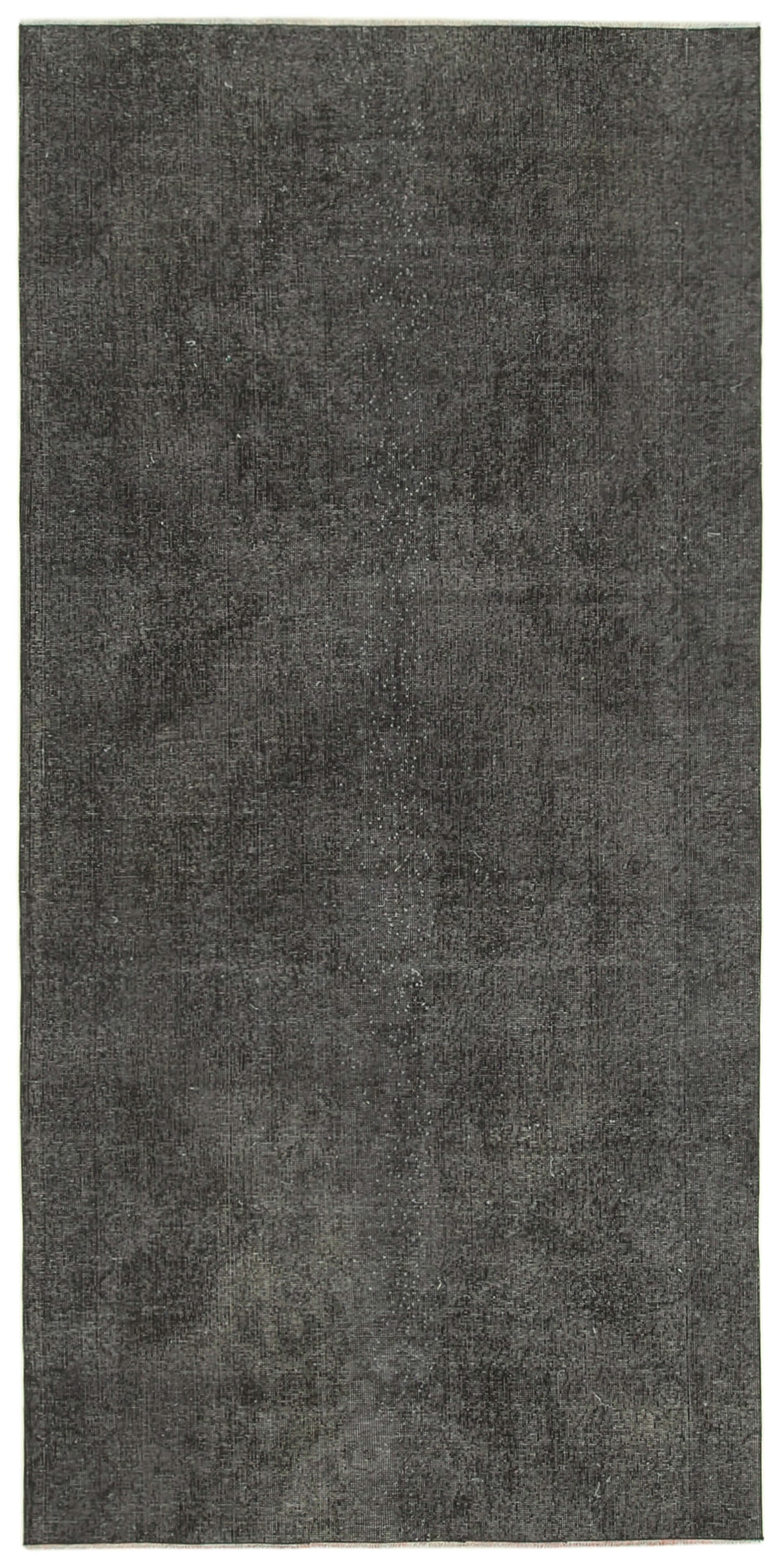 5x10 Black Overdyed Rug - 39369