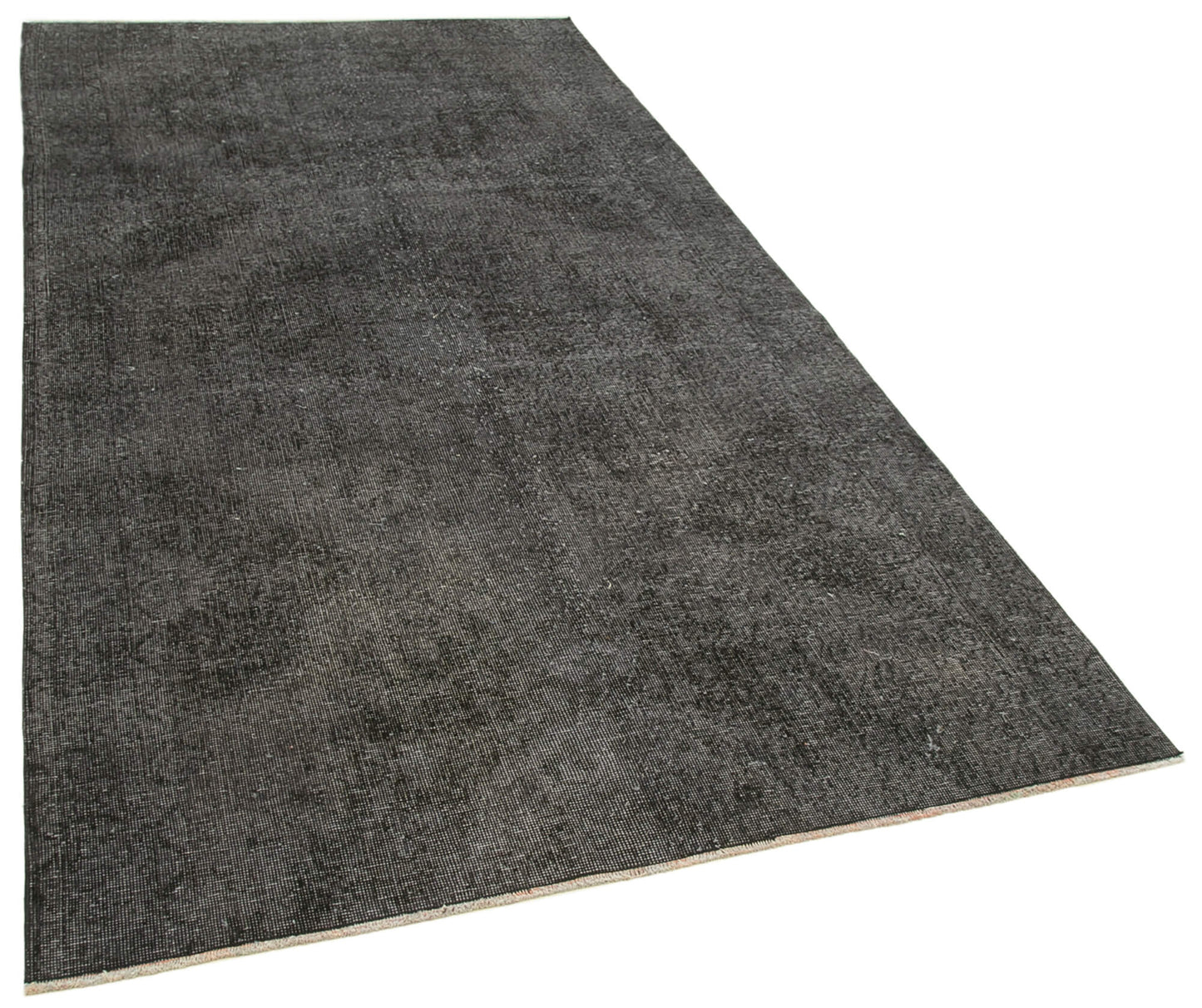 5x10 Black Overdyed Rug - 39369