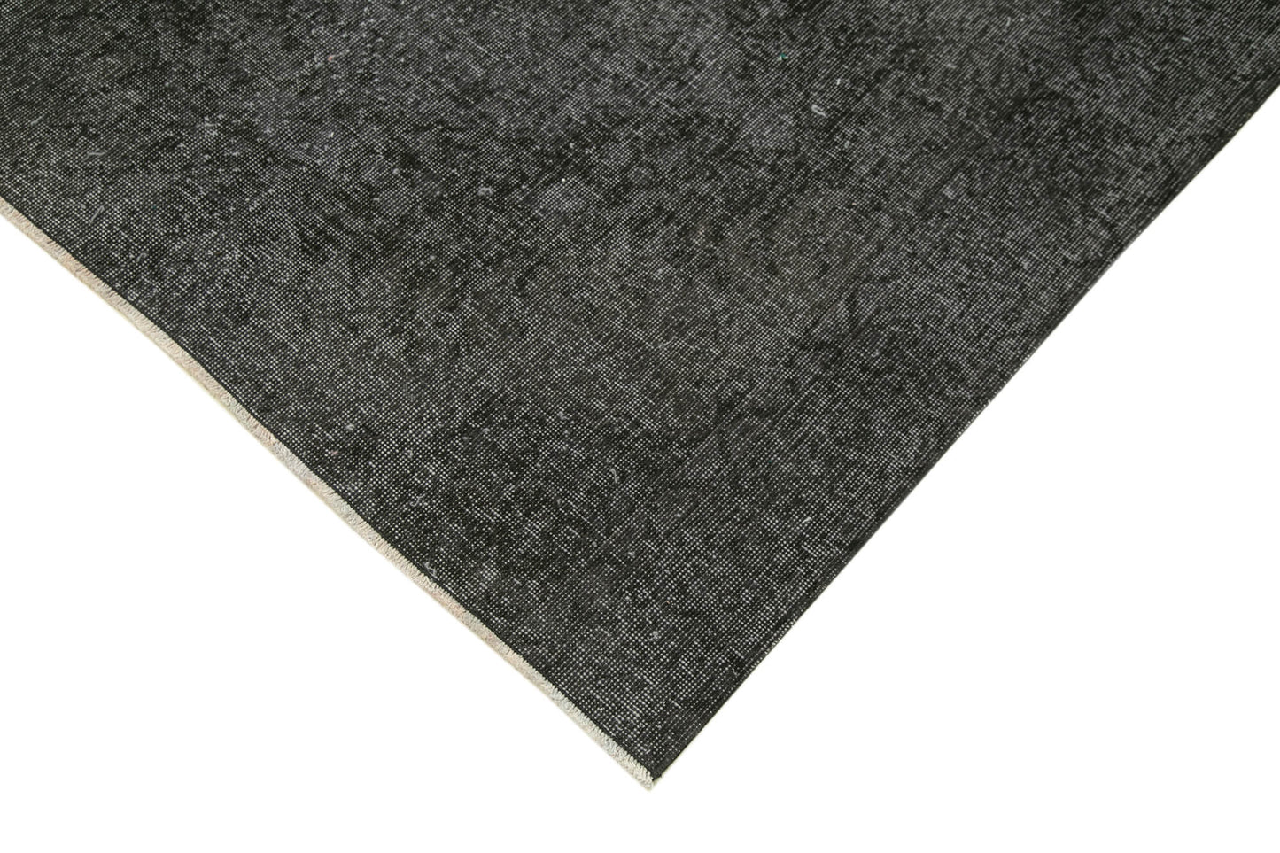 5x10 Black Overdyed Rug - 39369