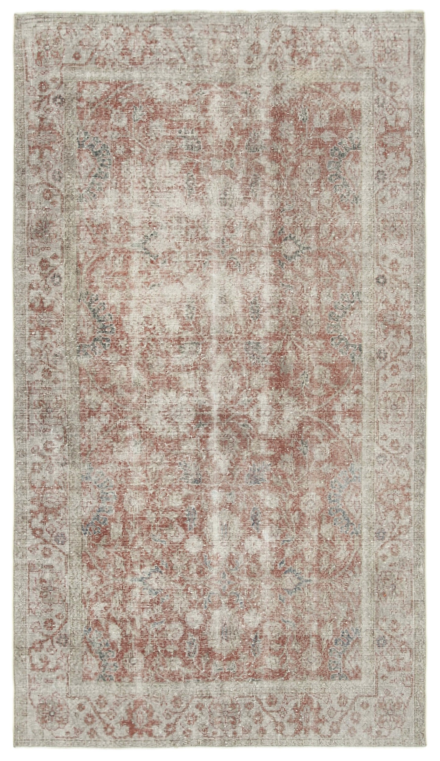 5x9 Red Overdyed Rug - 39371