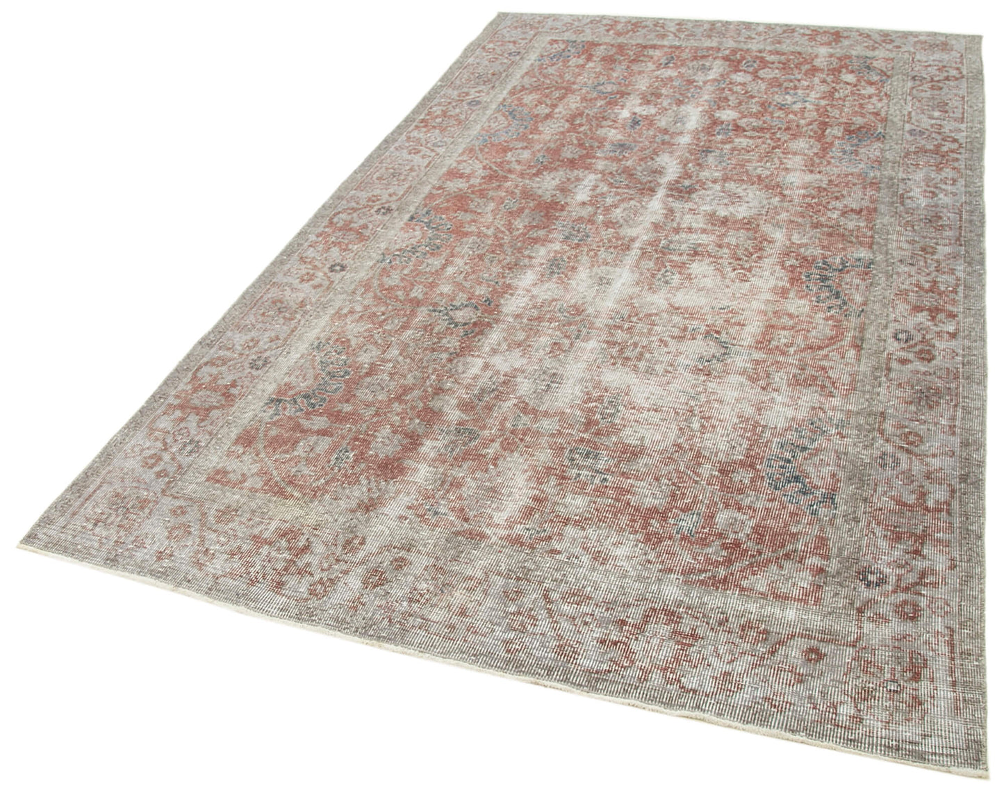 5x9 Red Overdyed Rug - 39371