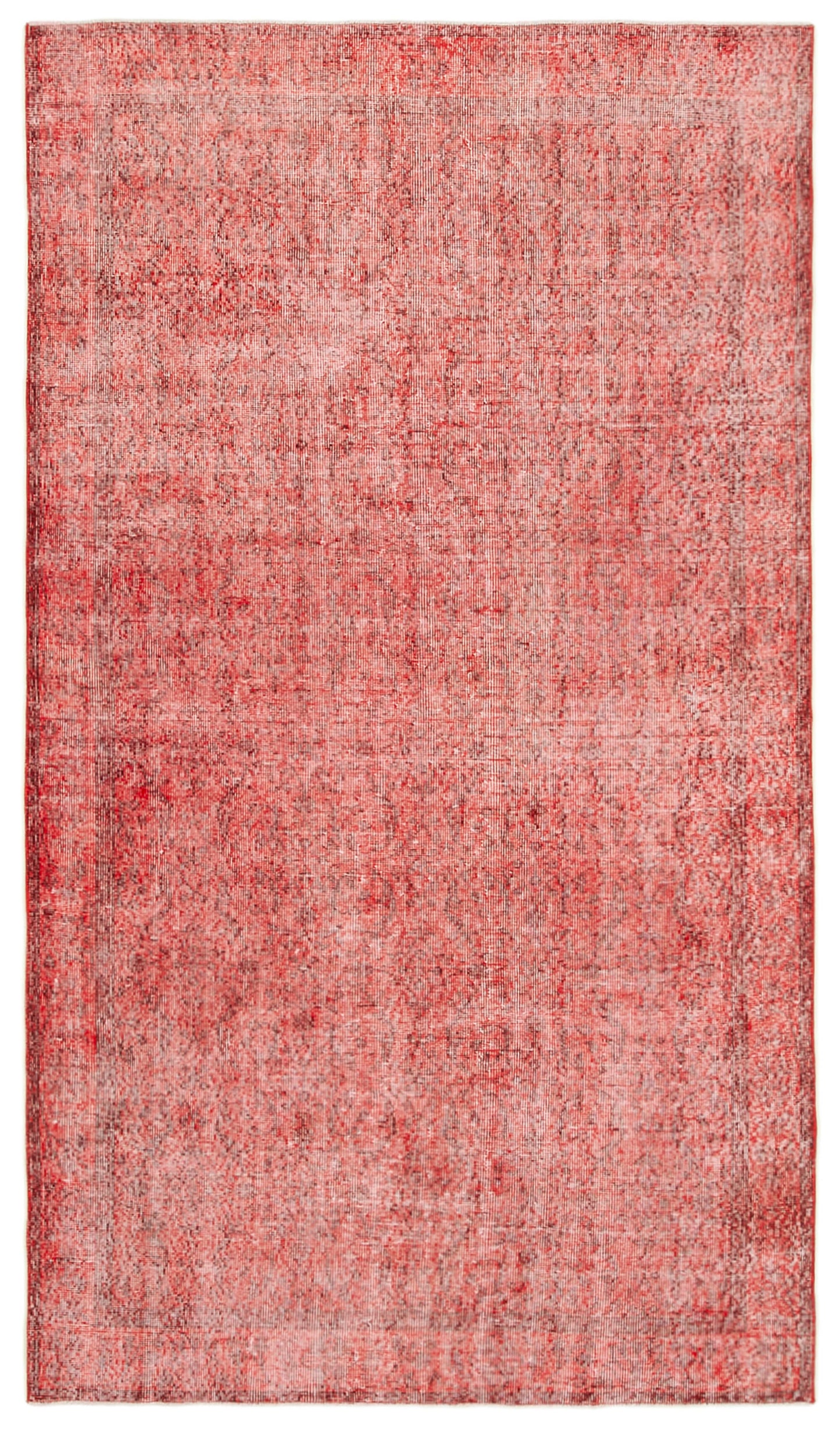 5x9 Red Overdyed Rug - 39373