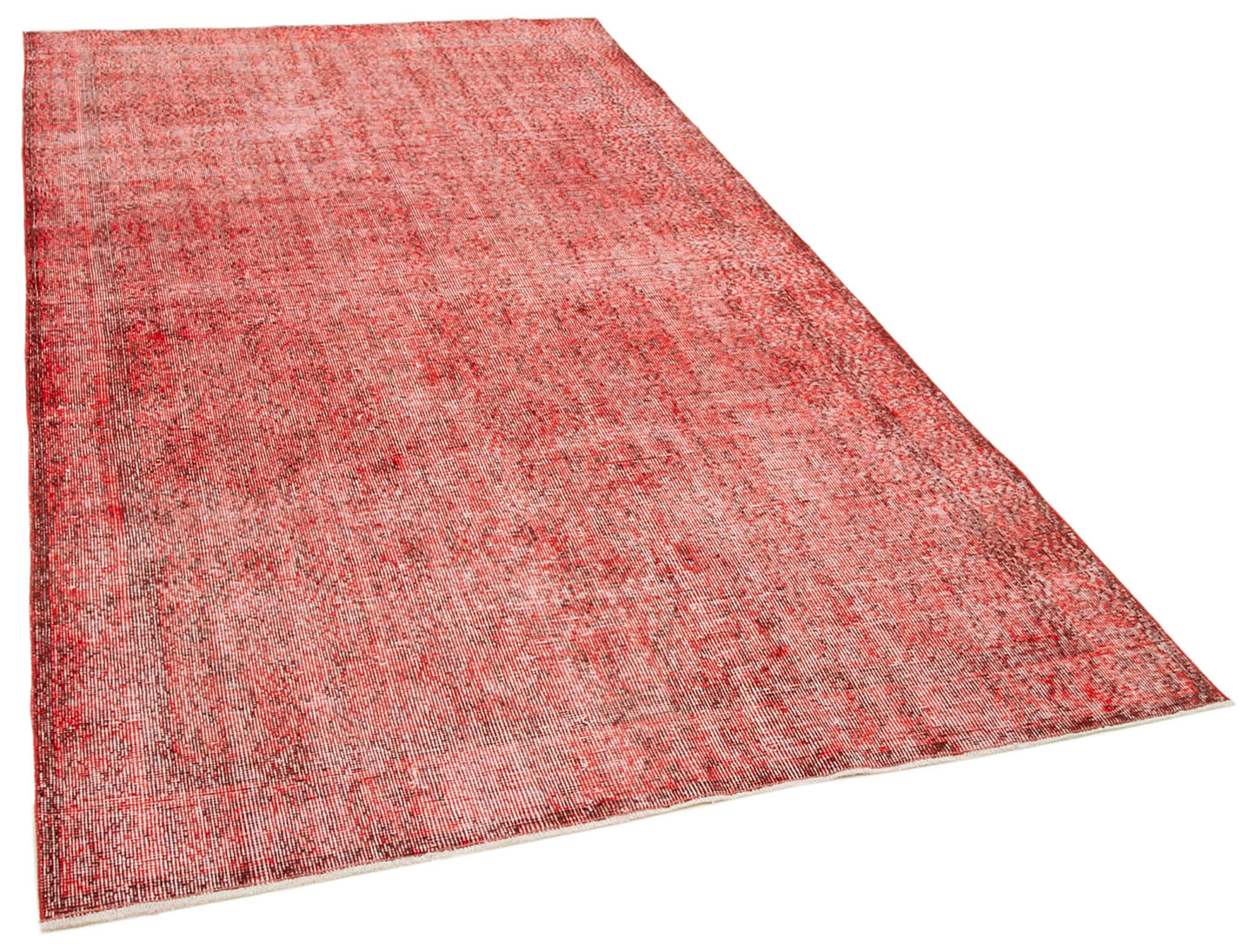 5x9 Red Overdyed Rug - 39373