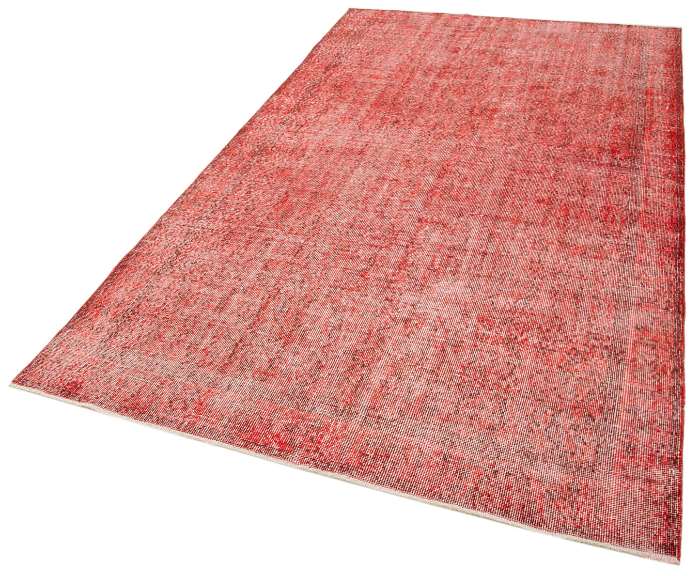 5x9 Red Overdyed Rug - 39373