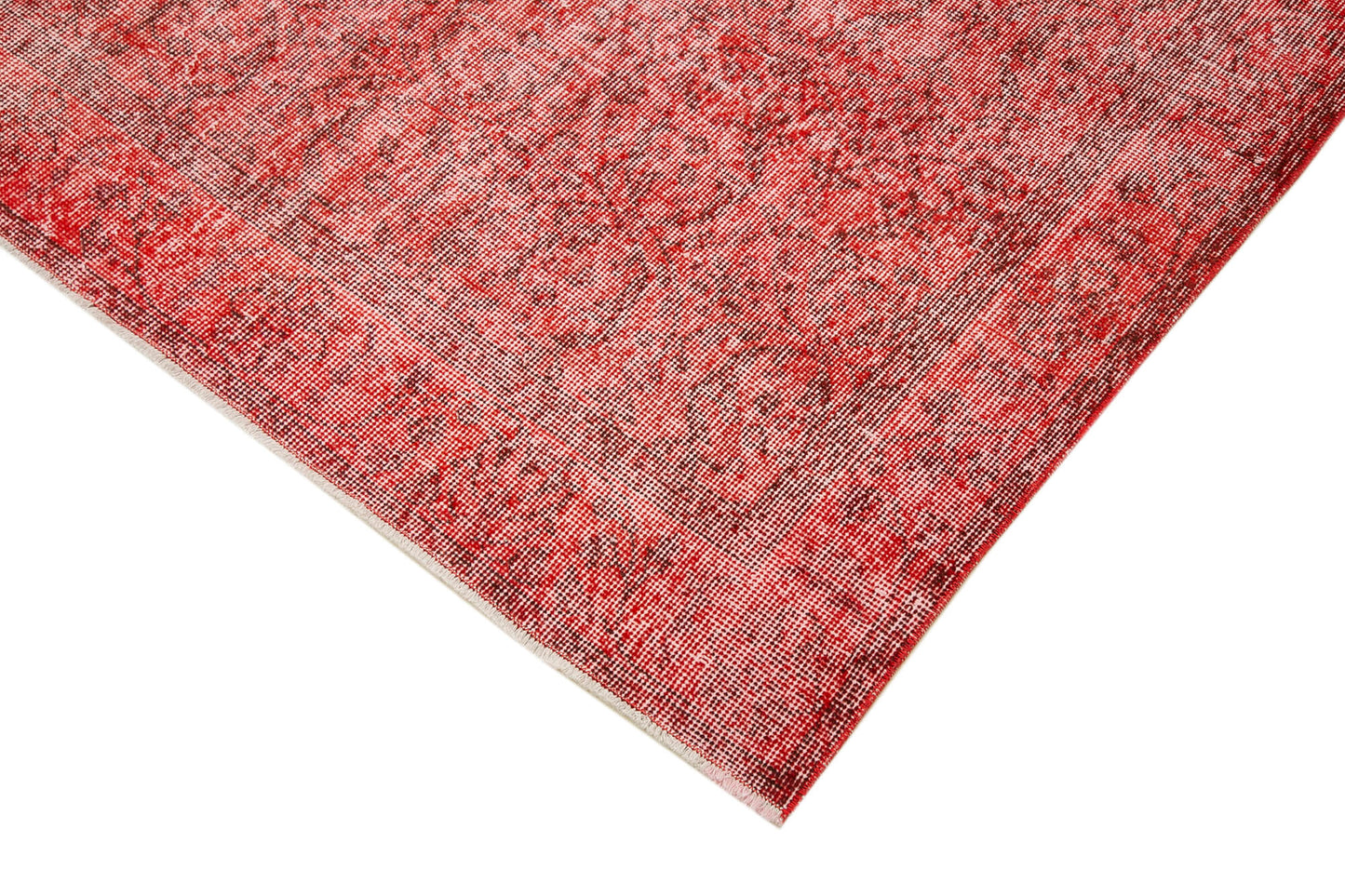 5x9 Red Overdyed Rug - 39373