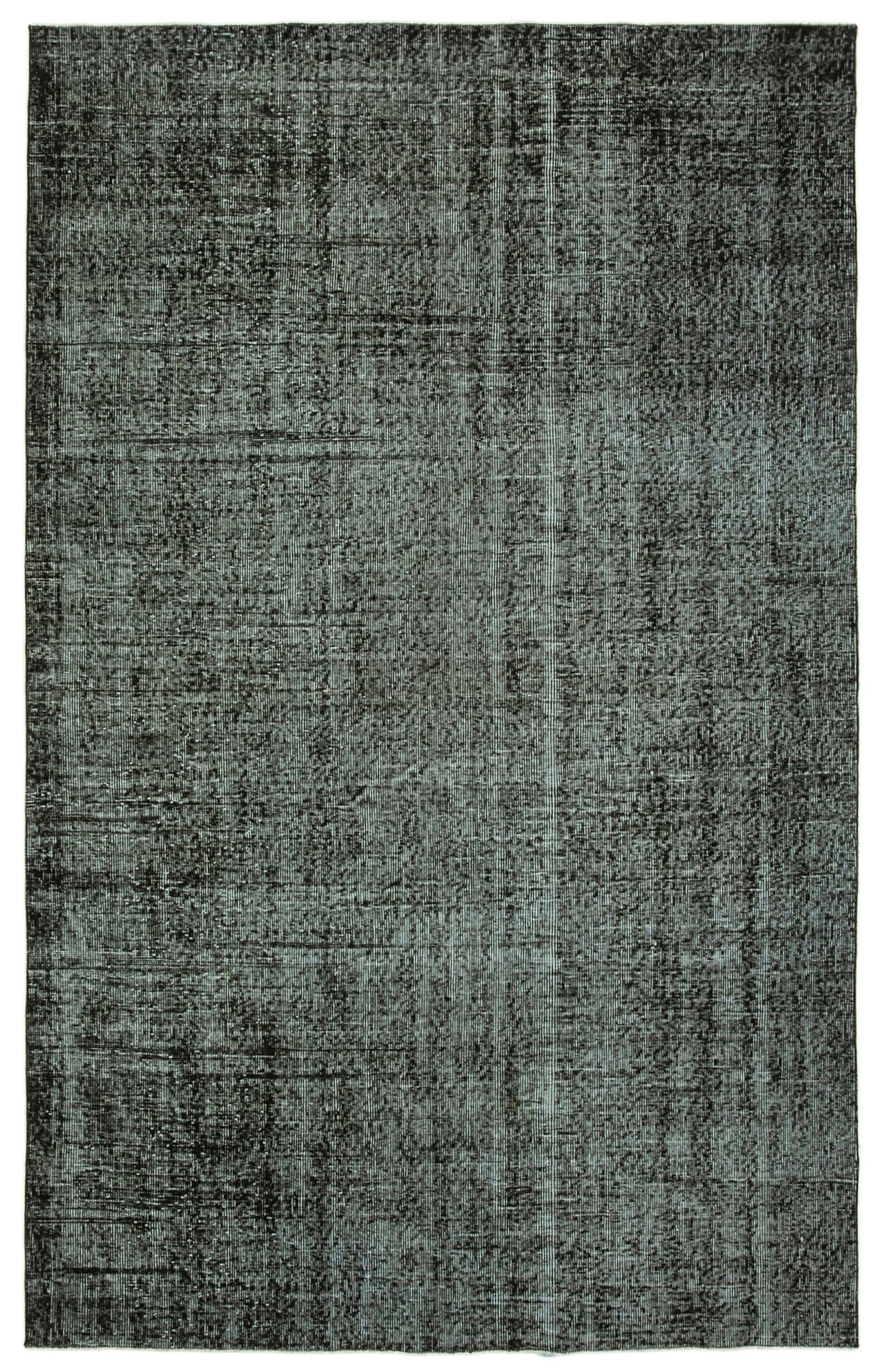 6x9 Black Overdyed Rug - 39379