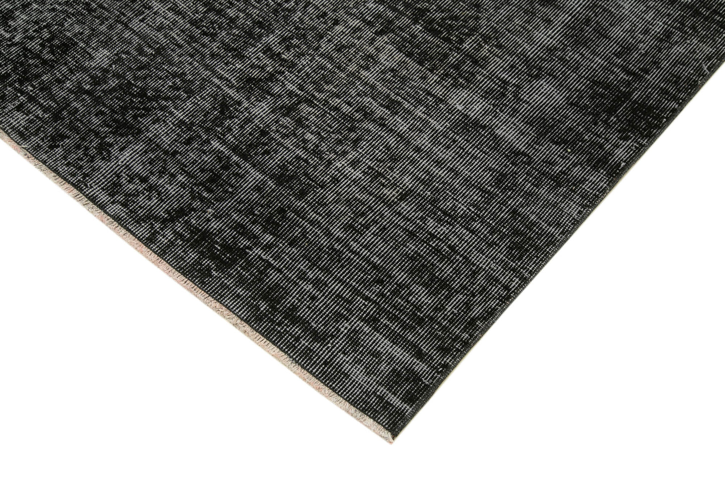 5x8 Black Overdyed Rug - 39380