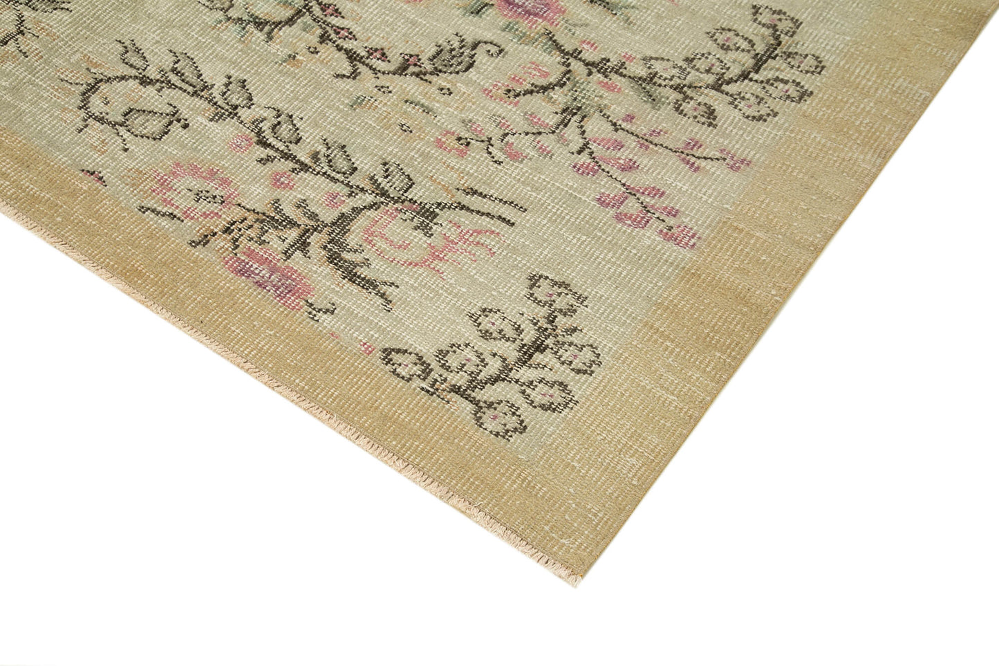 6x9 Beige Overdyed Rug - 39391