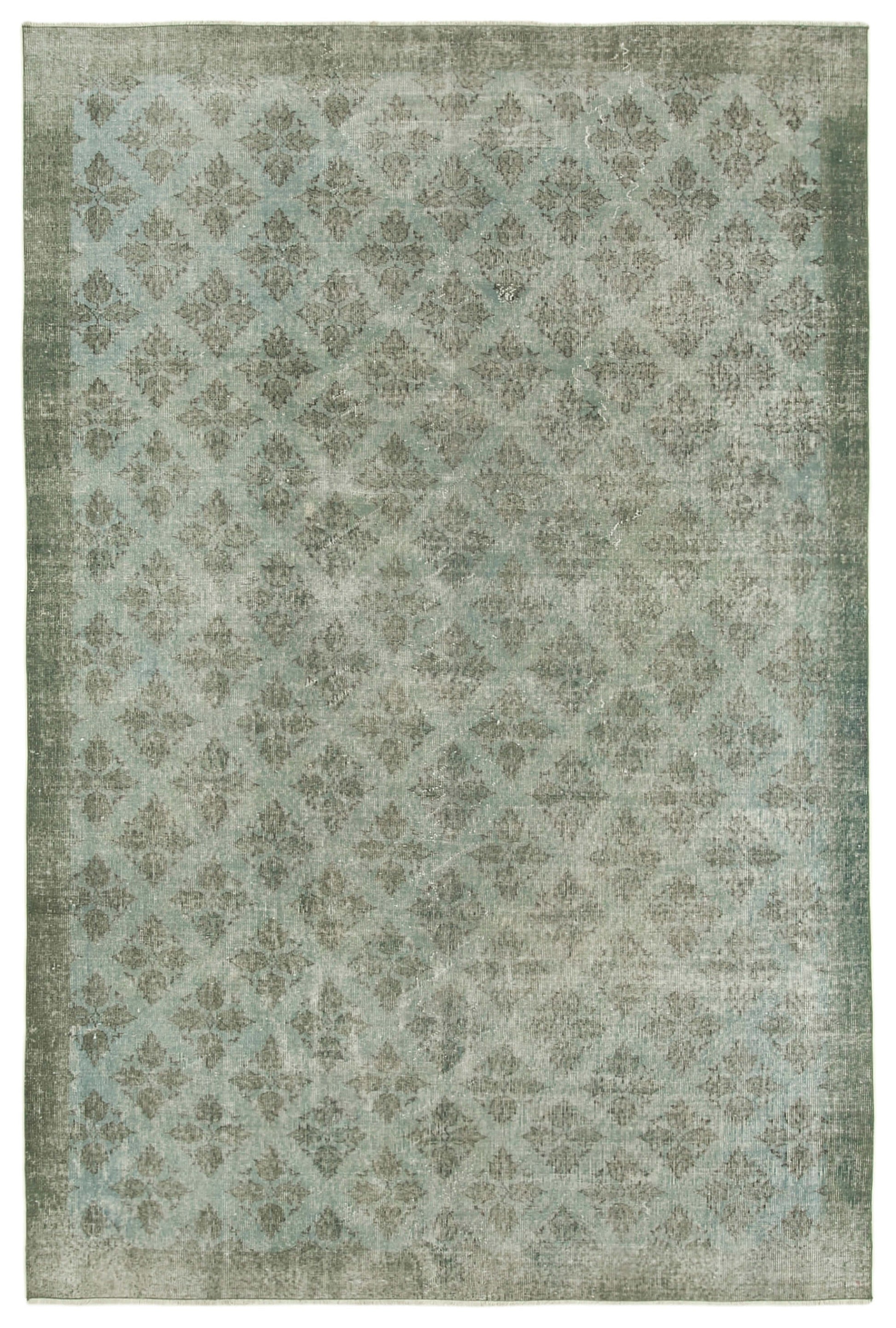 7x10 Blue Overdyed Rug - 39395