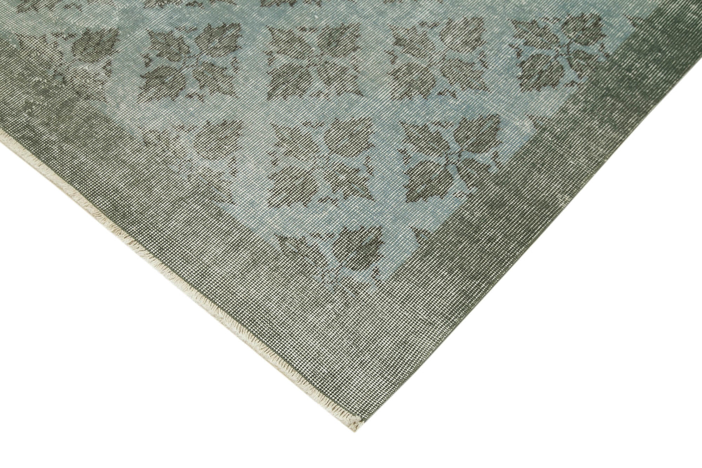 7x10 Blue Overdyed Rug - 39395