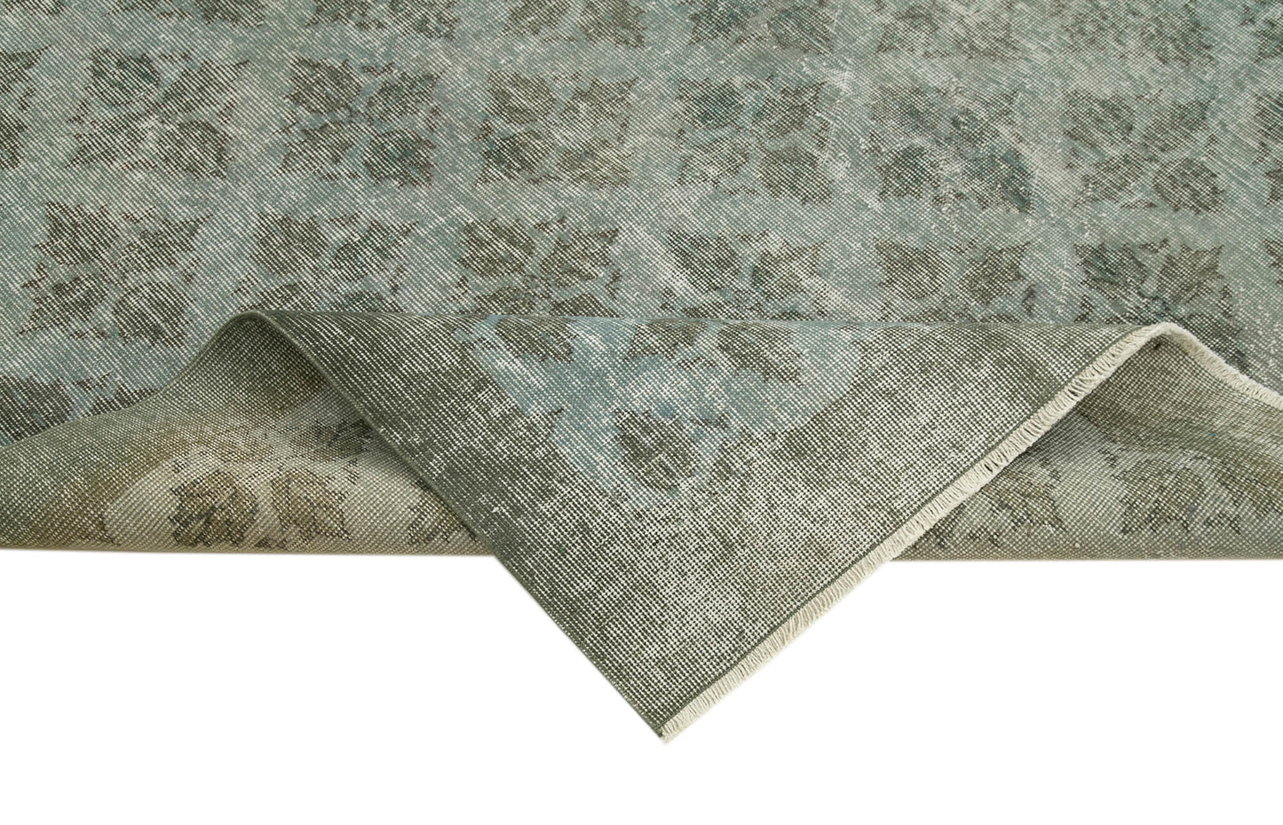 7x10 Blue Overdyed Rug - 39395