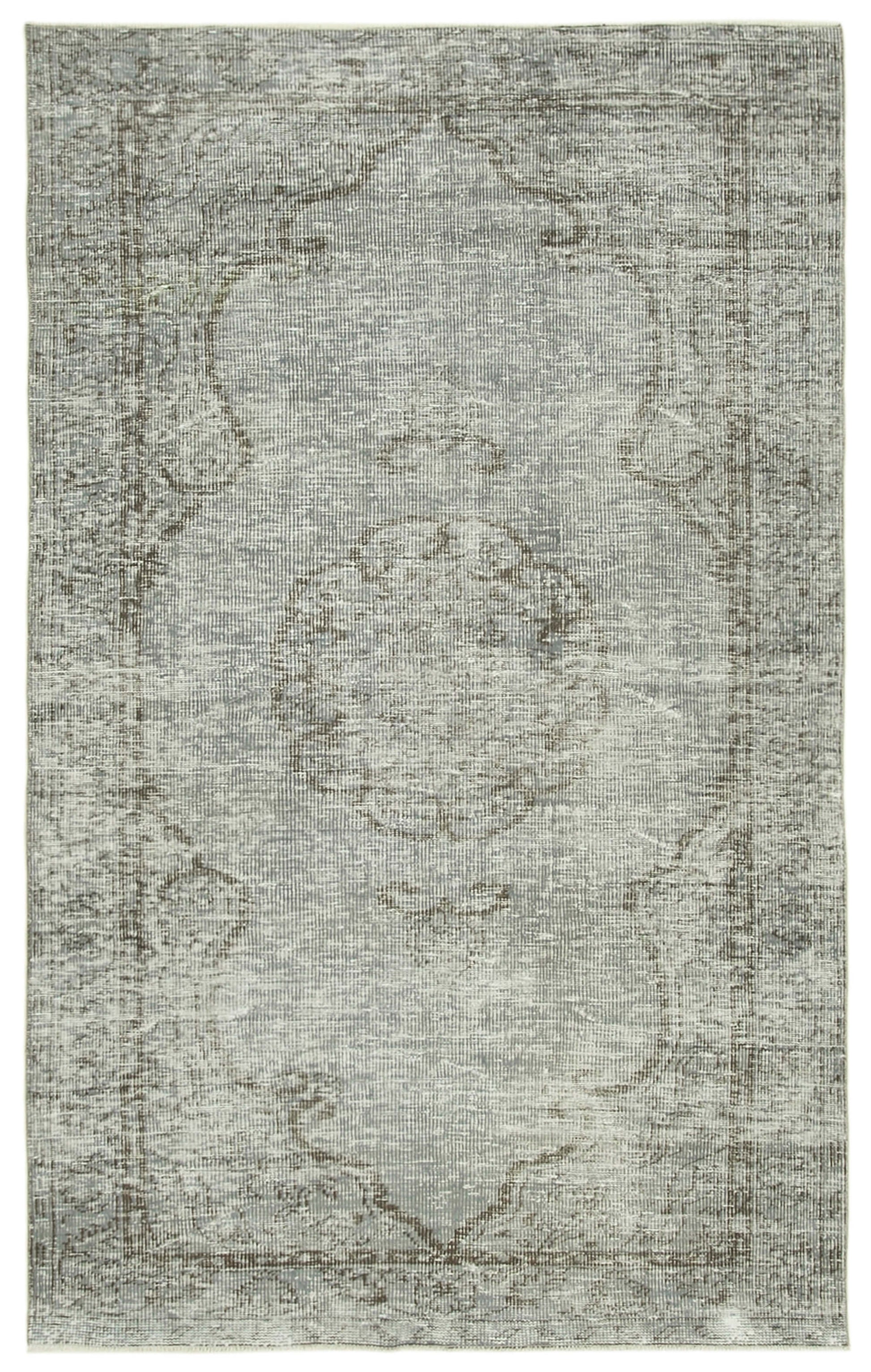 5x8 Grey Overdyed Rug - 39399