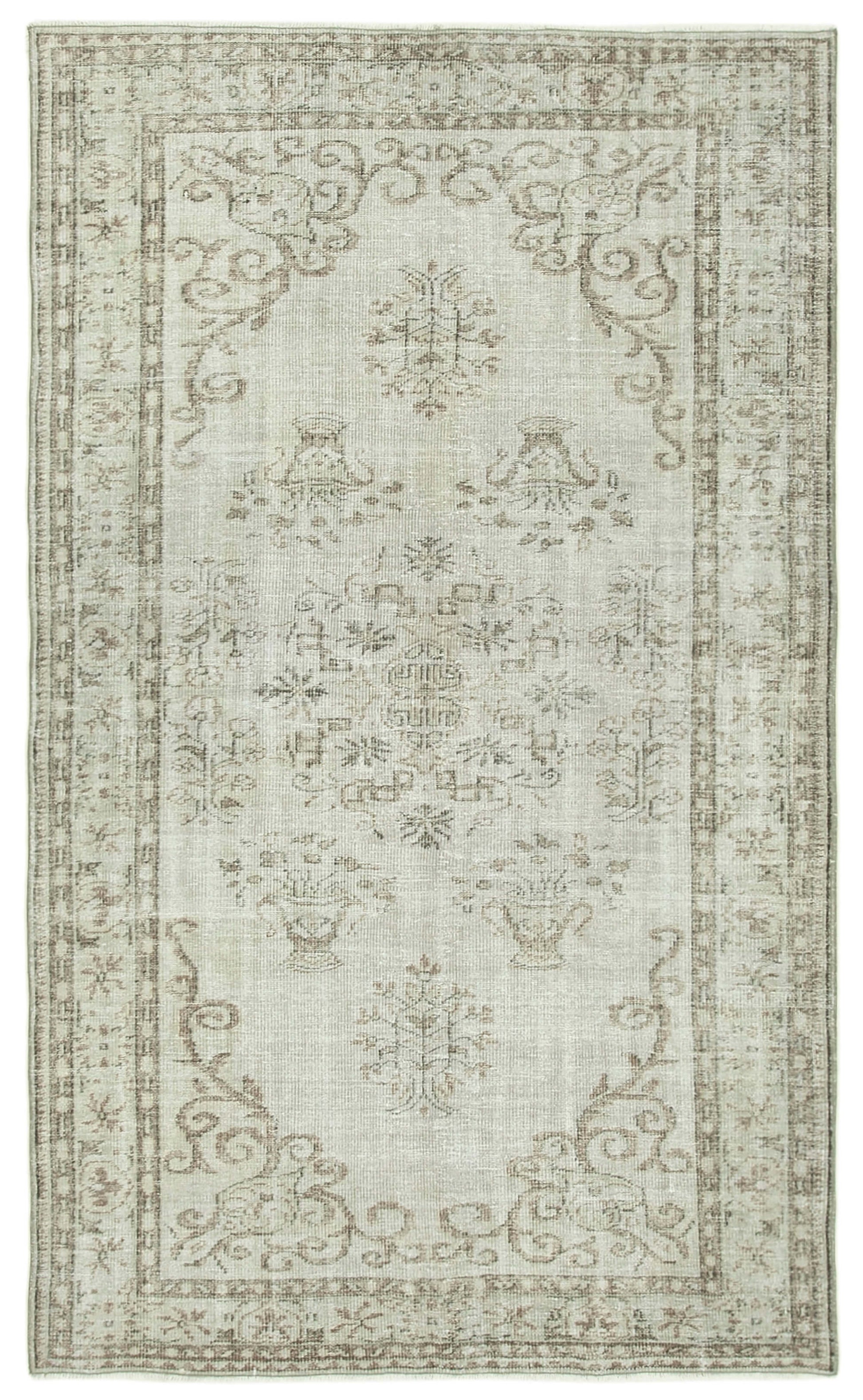 6x9 Grey Overdyed Rug - 39410