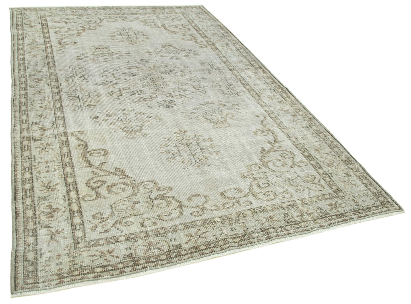 6x9 Grey Overdyed Rug - 39410