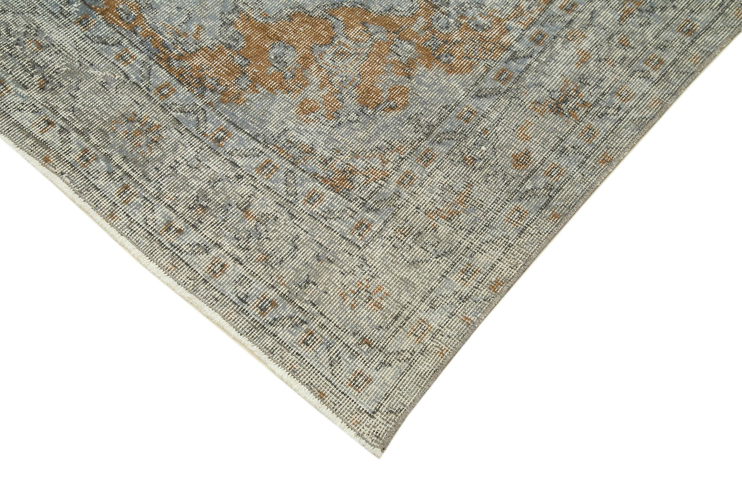 5x9 Grey Overdyed Rug - 39417