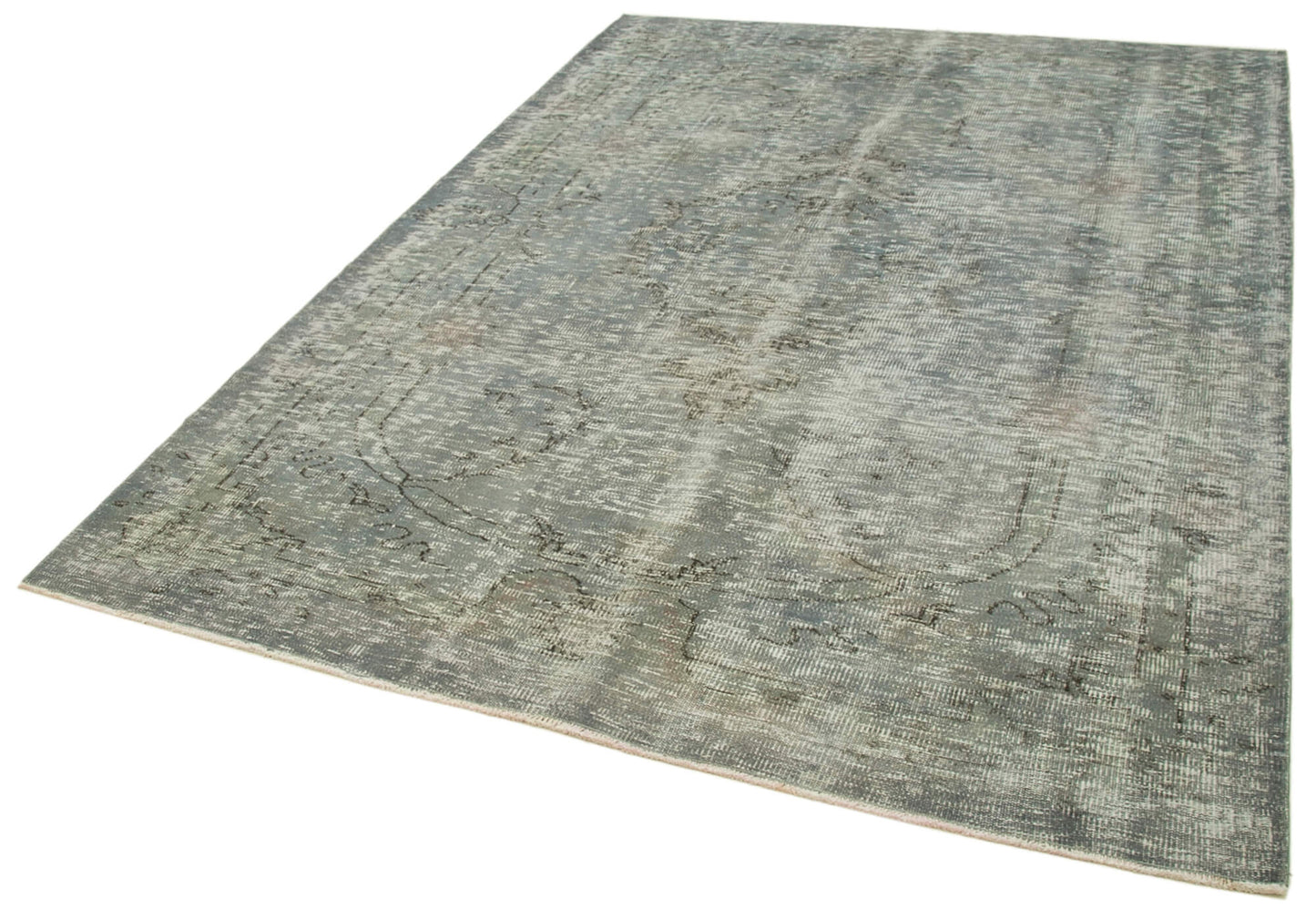 6x9 Grey Overdyed Rug - 39425