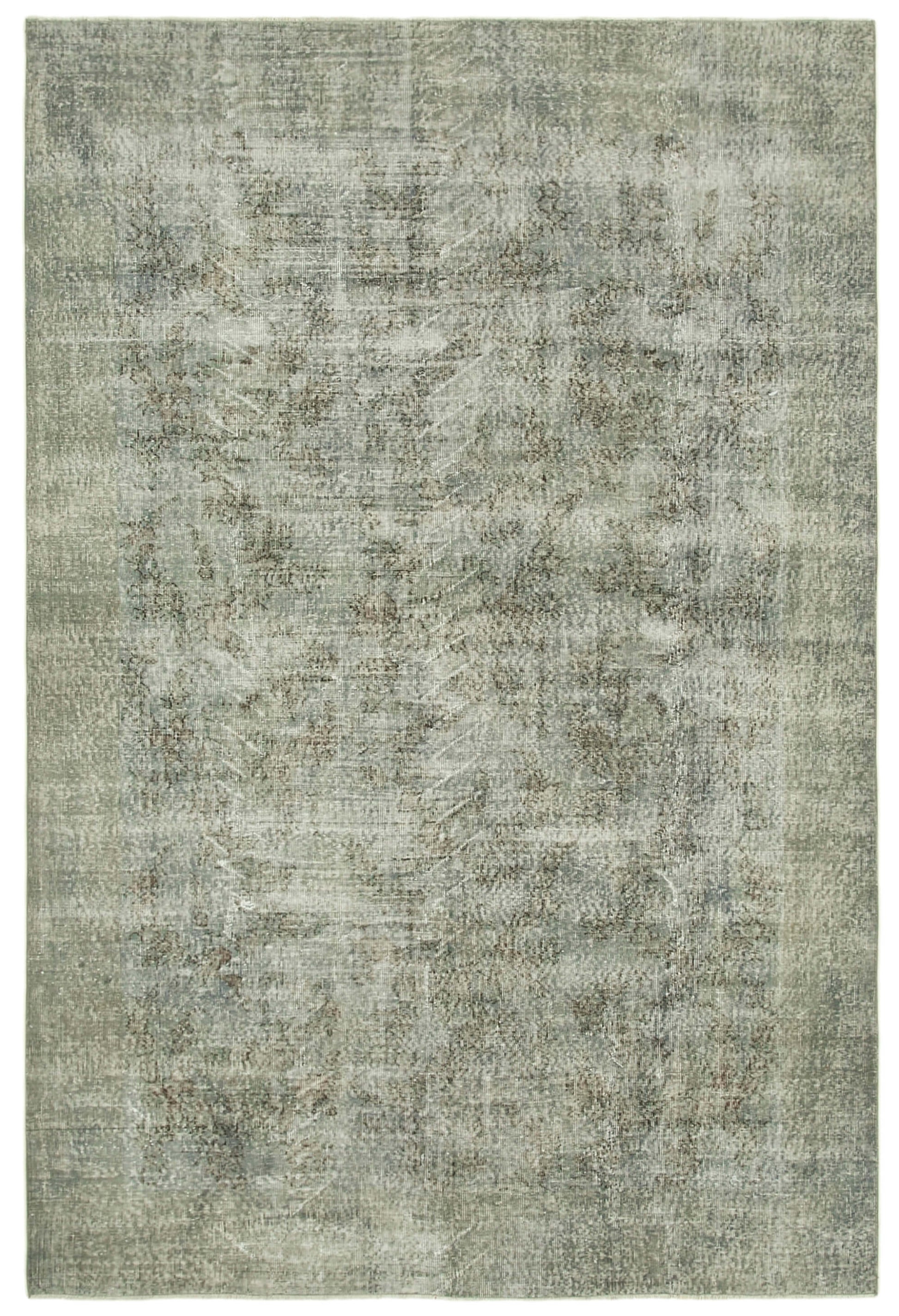 7x10 Grey Overdyed Rug - 39428