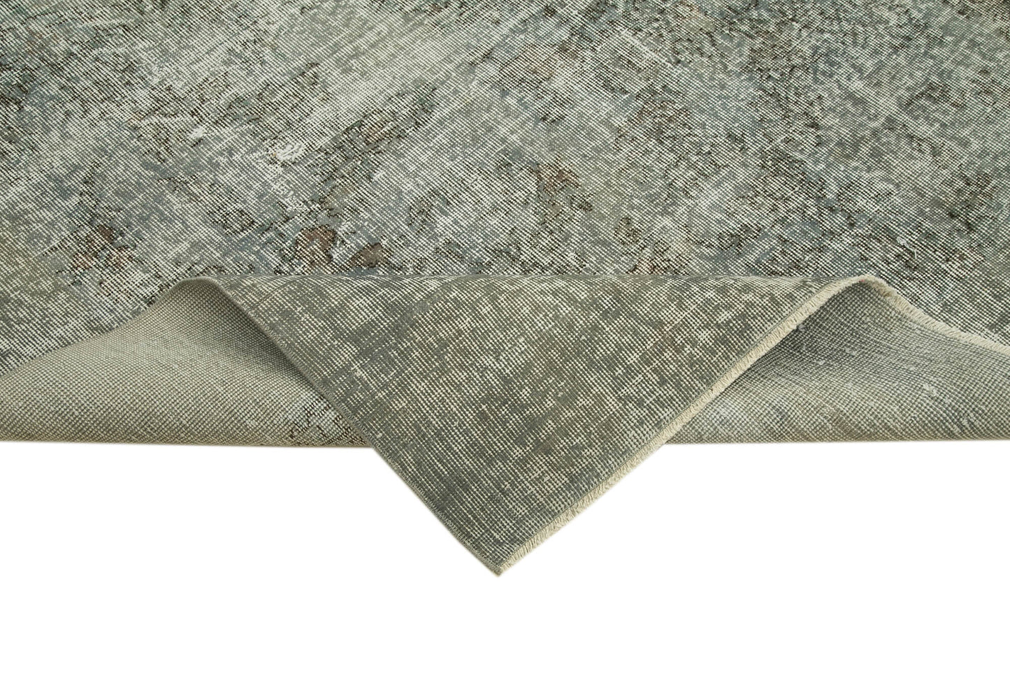 7x10 Grey Overdyed Rug - 39428