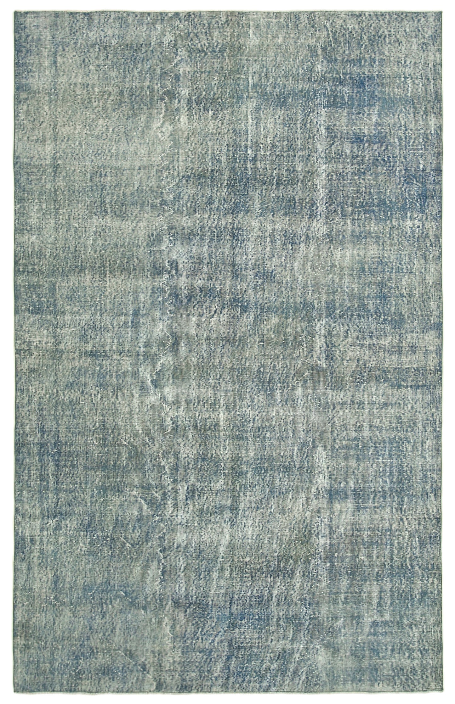 6x10 Blue Overdyed Rug - 39429