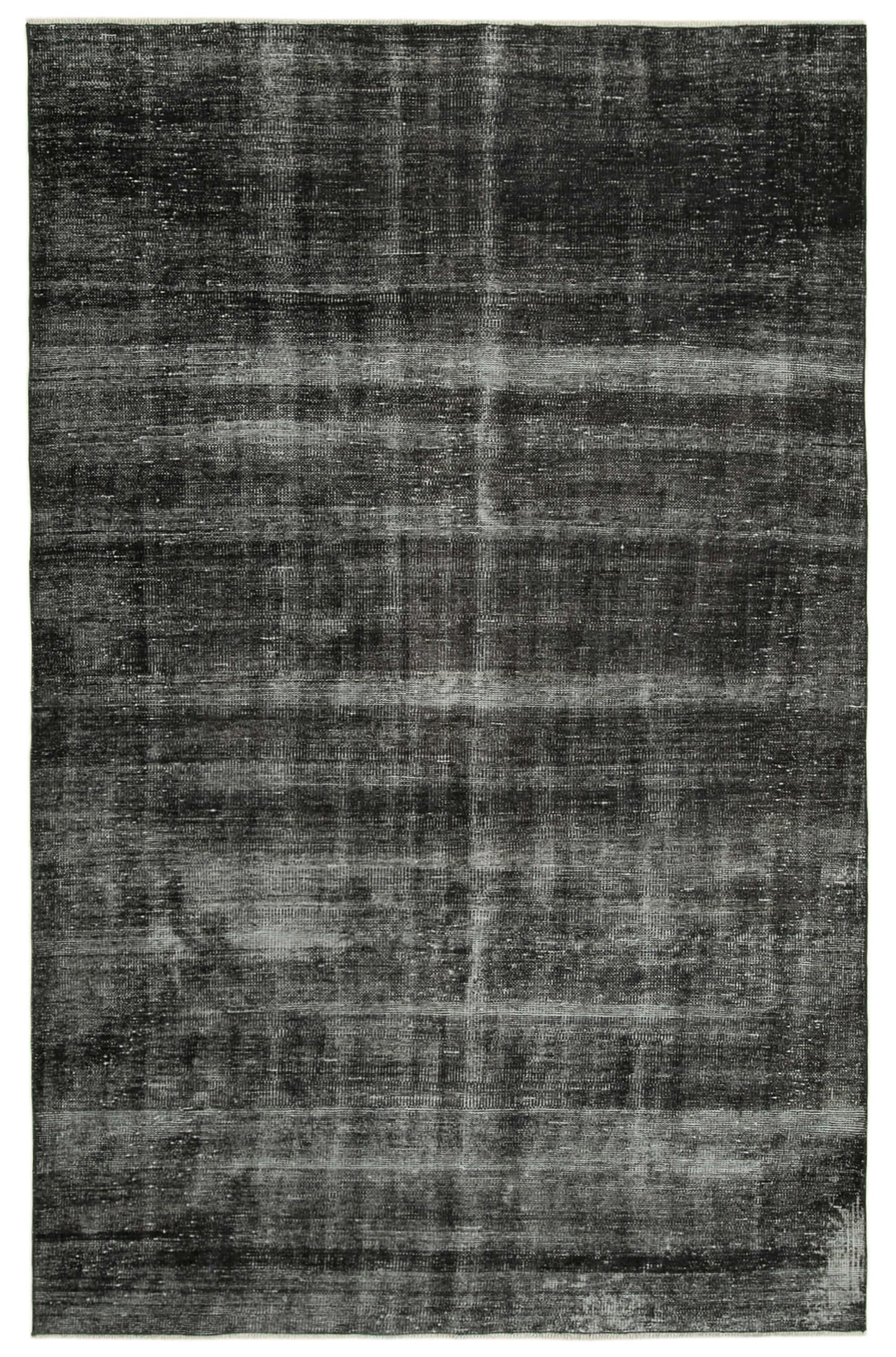 6x9 Black Overdyed Rug - 39430