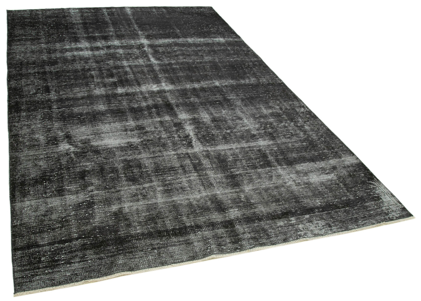 6x9 Black Overdyed Rug - 39430