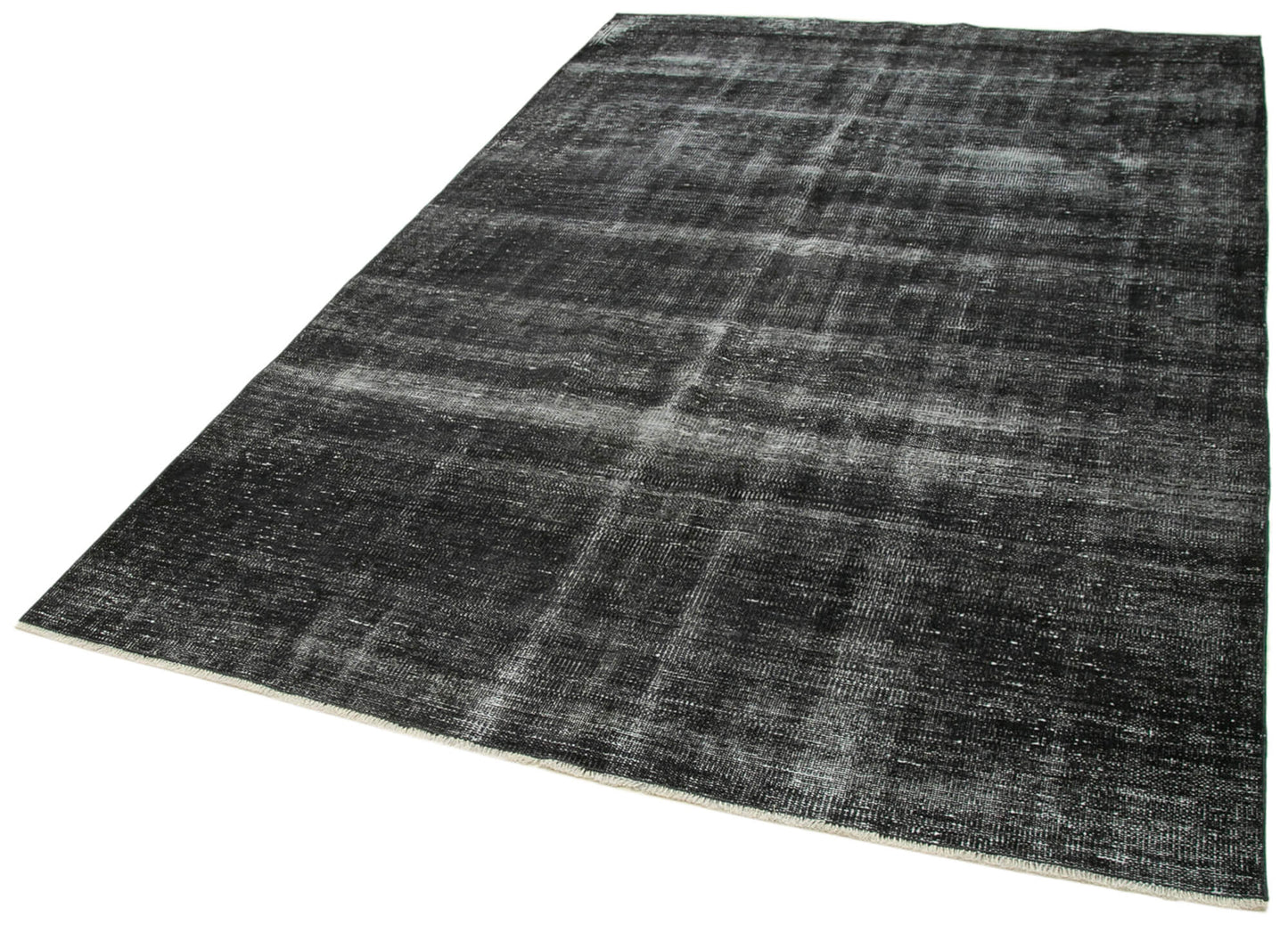 6x9 Black Overdyed Rug - 39430