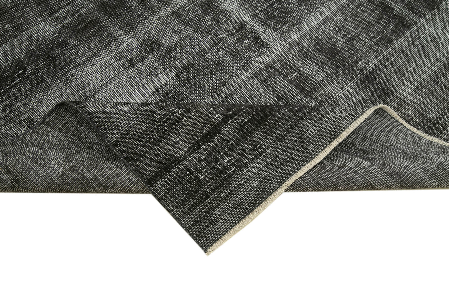 6x9 Black Overdyed Rug - 39430