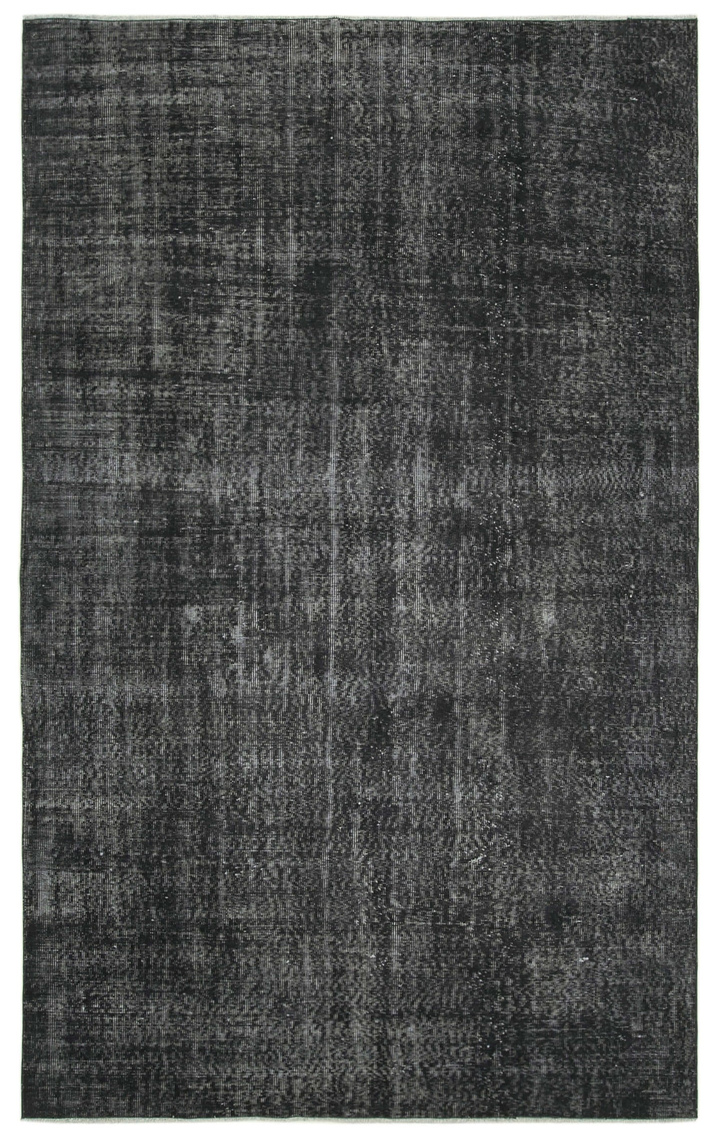 6x10 Black Overdyed Rug - 39433