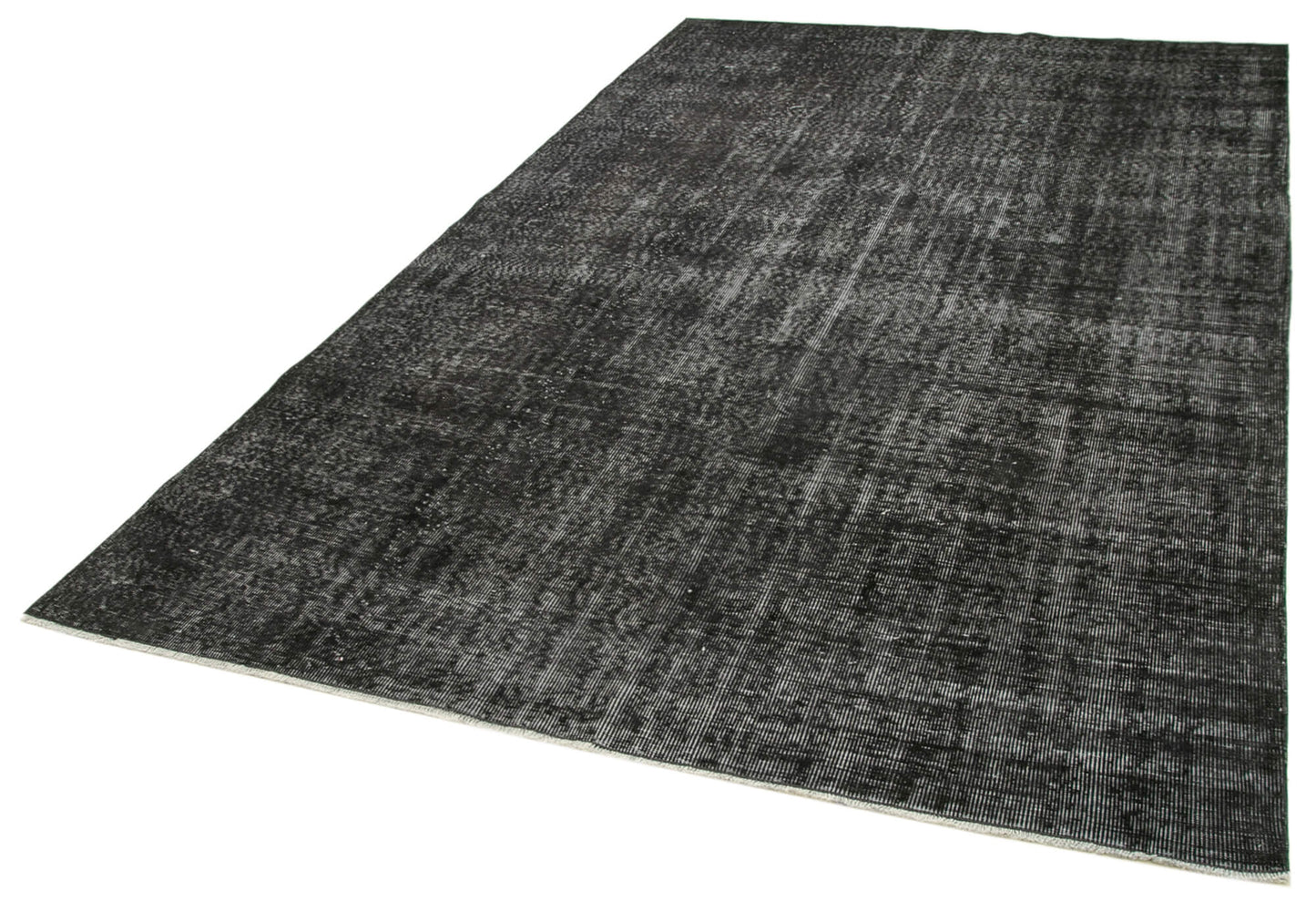 6x10 Black Overdyed Rug - 39433