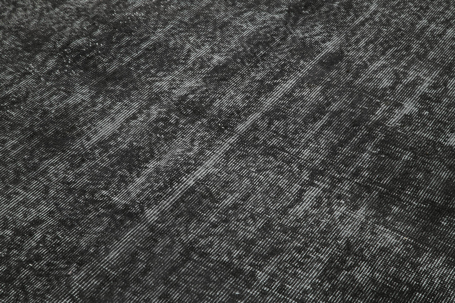 6x10 Black Overdyed Rug - 39433