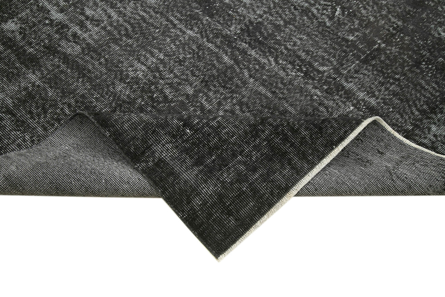 6x10 Black Overdyed Rug - 39433