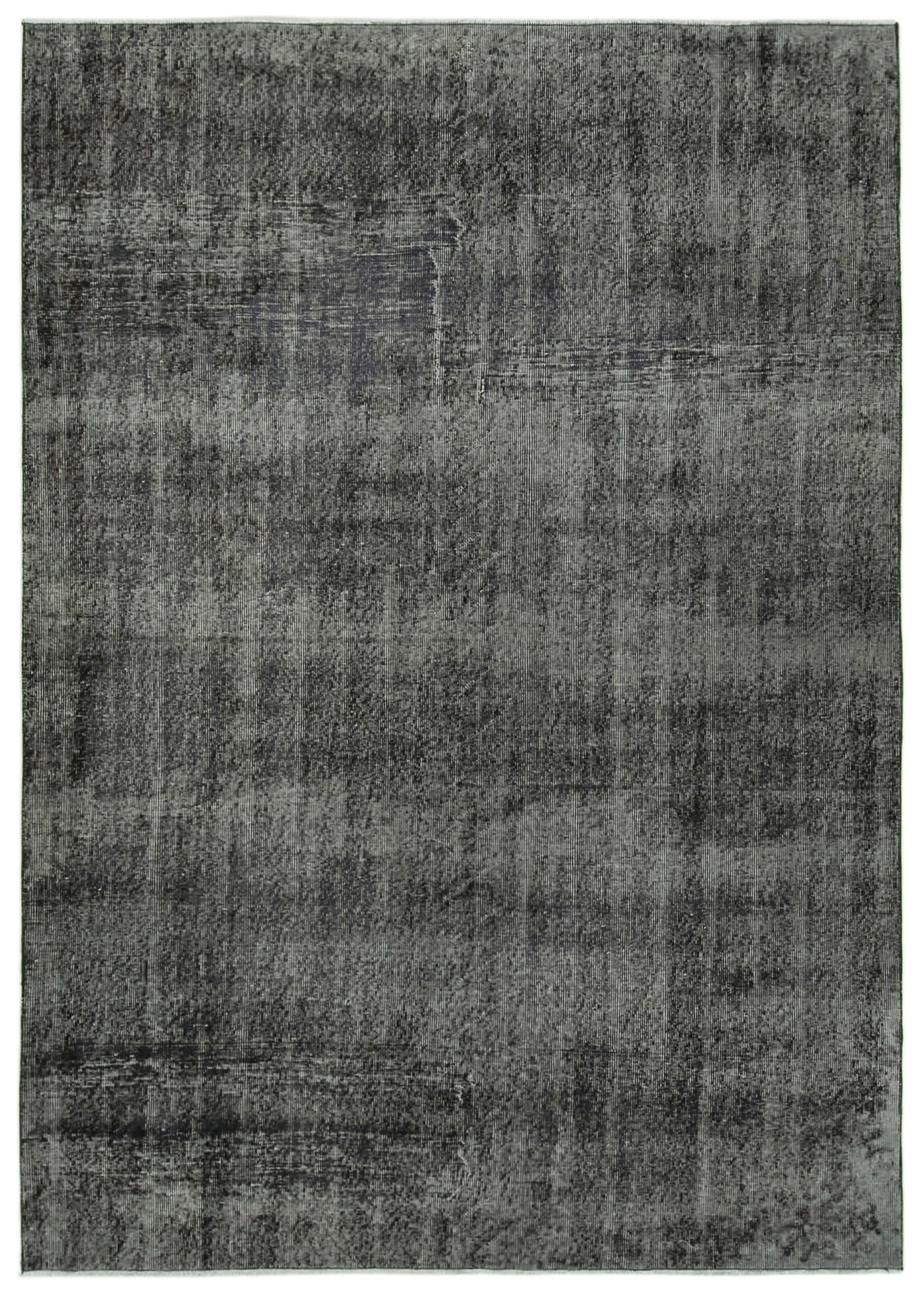 6x9 Black Overdyed Rug - 39437