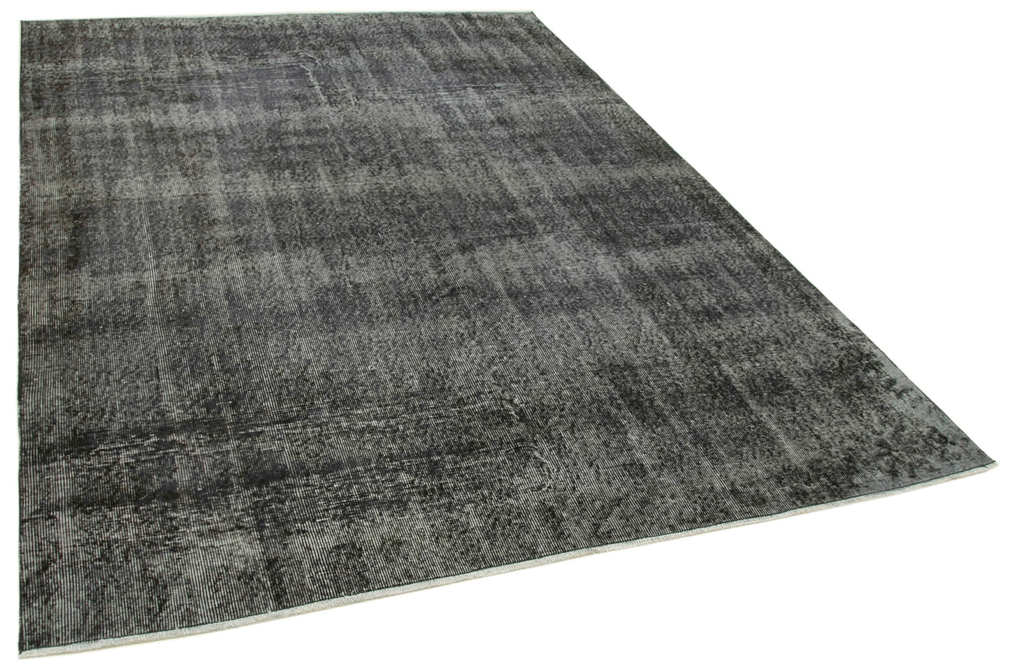 6x9 Black Overdyed Rug - 39437