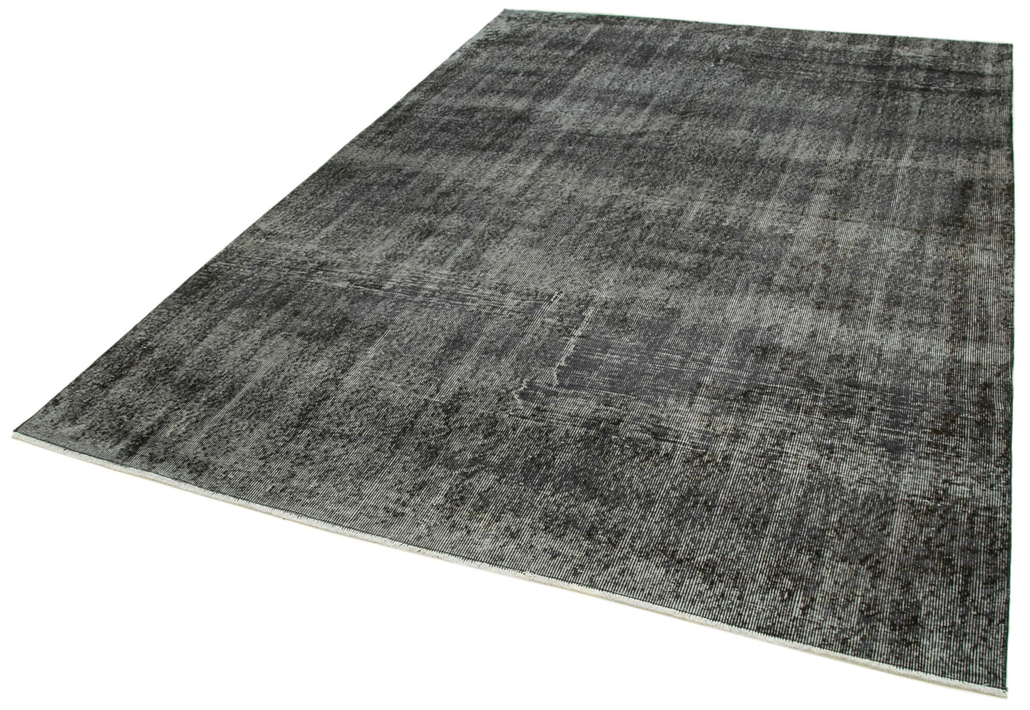 6x9 Black Overdyed Rug - 39437